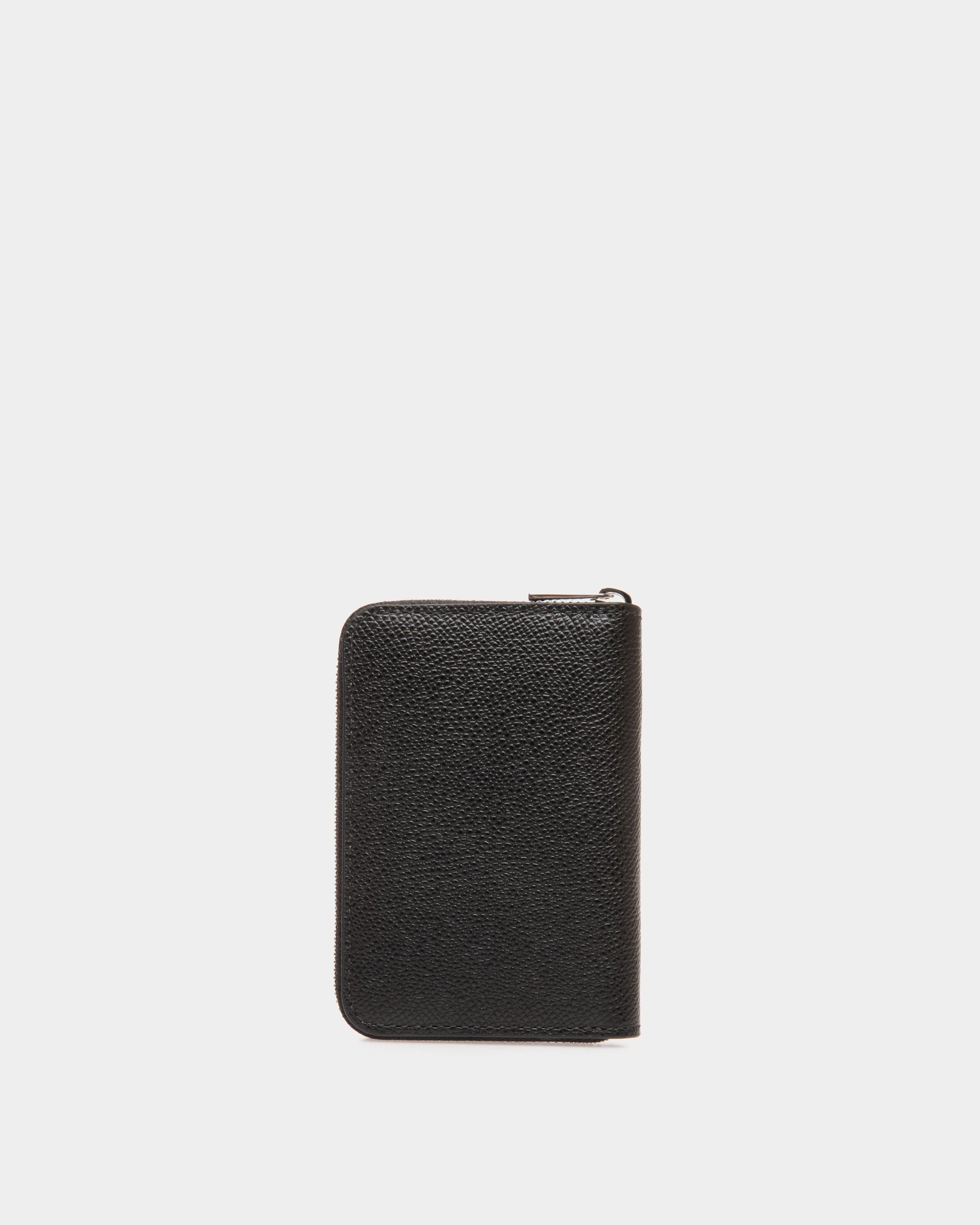 Coin Purse In Black Bovine - Homme - Bally - 02