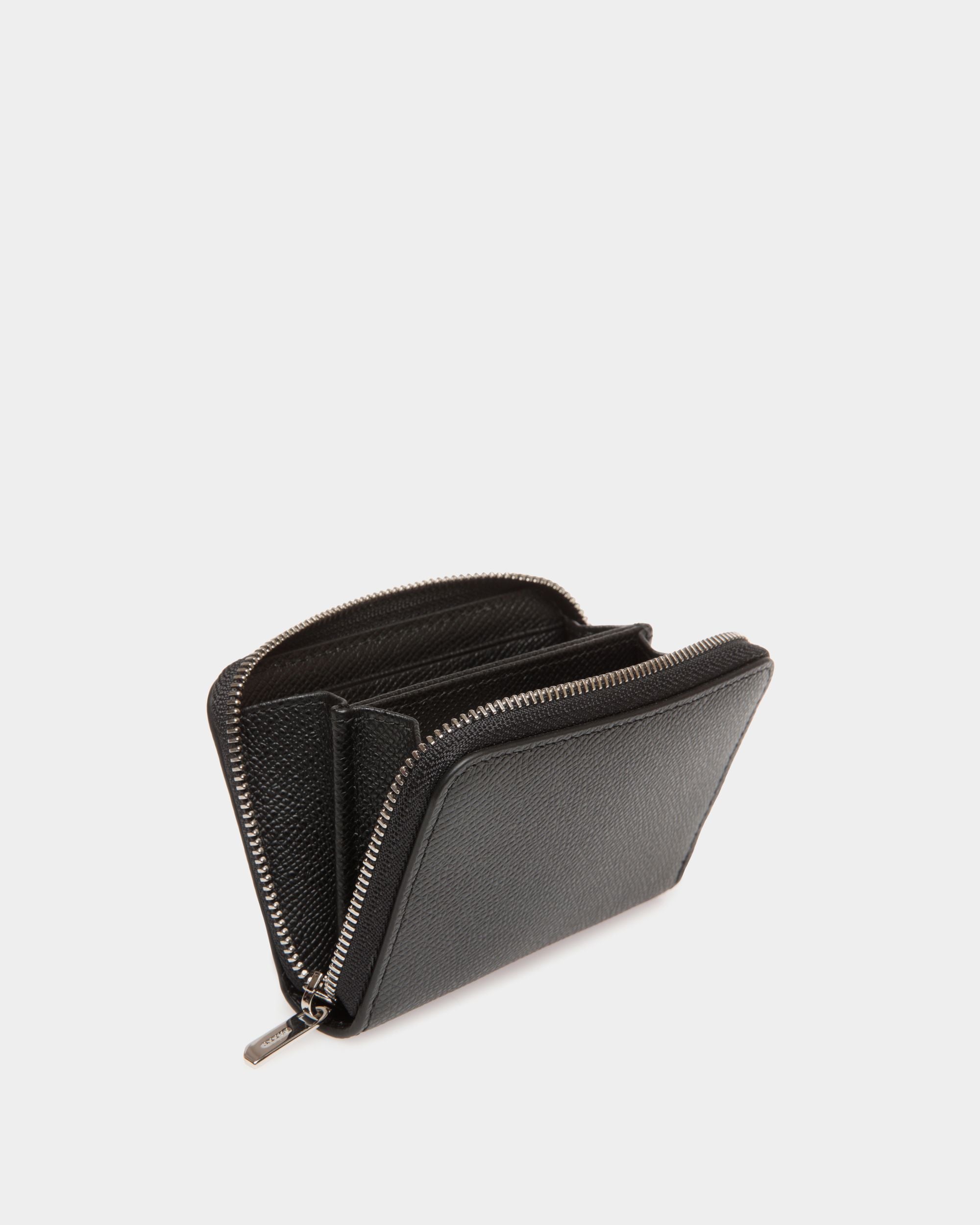 Coin Purse In Black Bovine - Homme - Bally - 03
