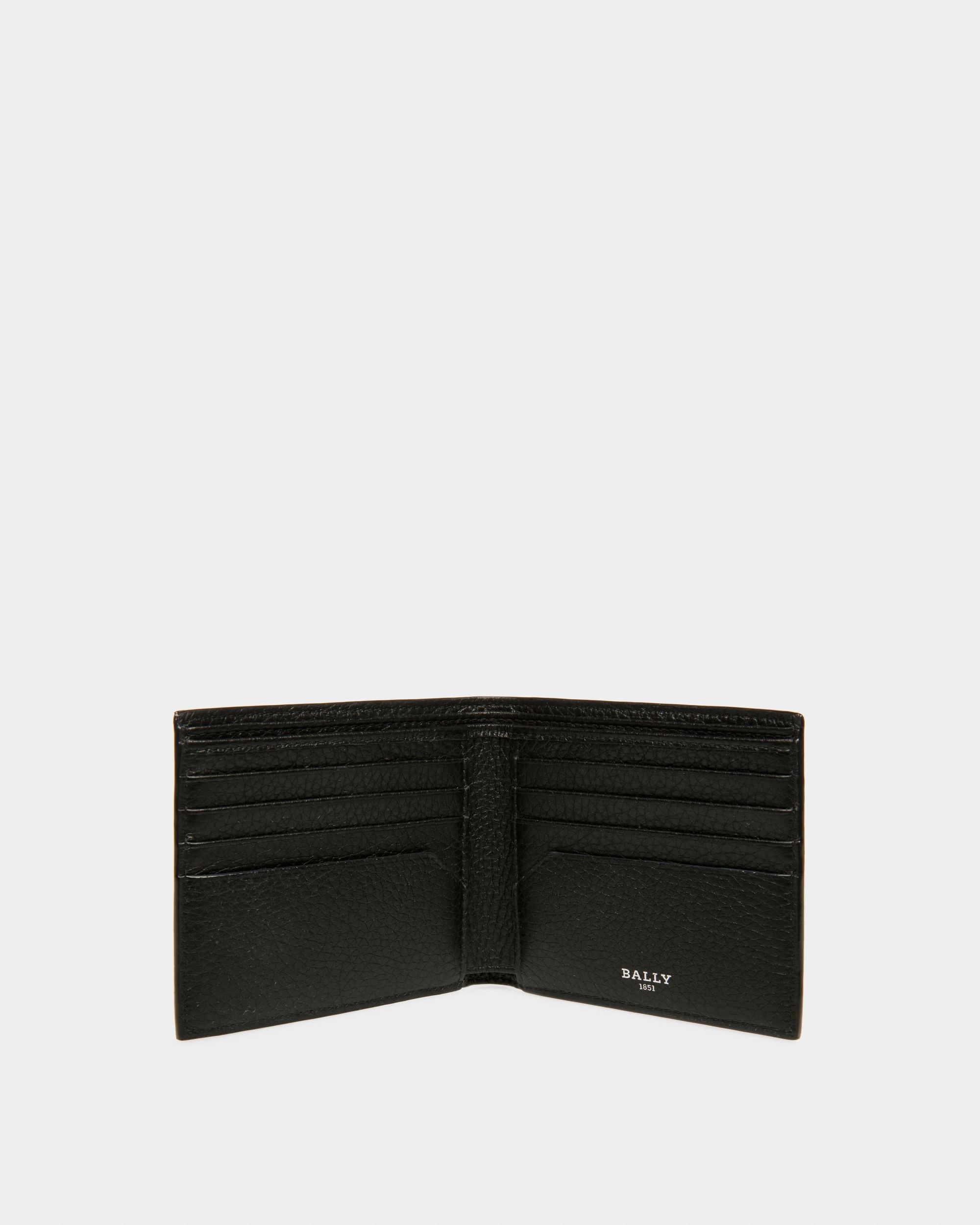 Scrasai Portefeuille En Cuir Noir - Homme - Bally - 03