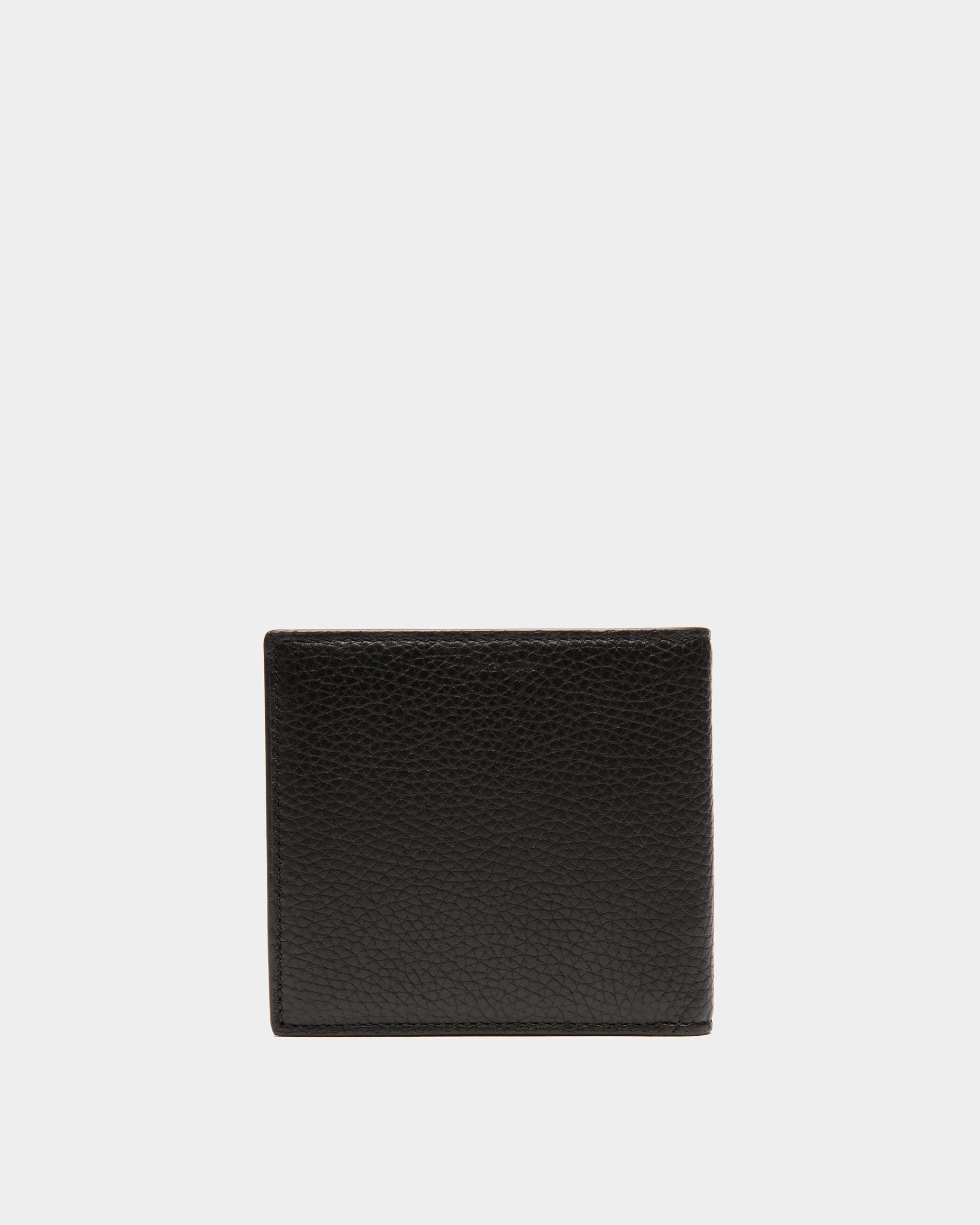 Ribbon Zweiteilige Geldbörse Aus Schwarzem Genarbtem Leder - Herren - Bally - 02