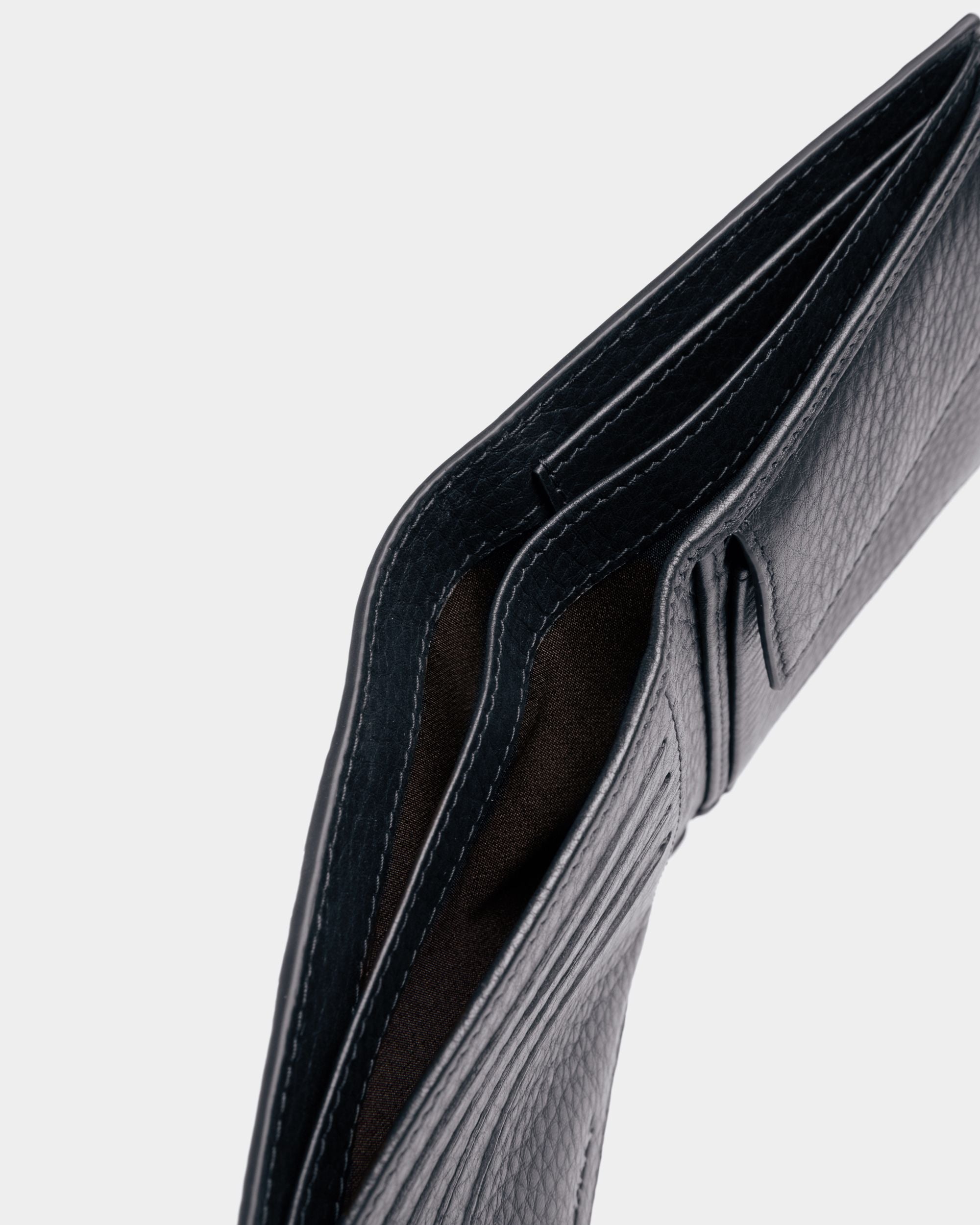 Ribbon ID Münzbörse Aus mitternachtsblauem Leder - Homme - Bally - 04
