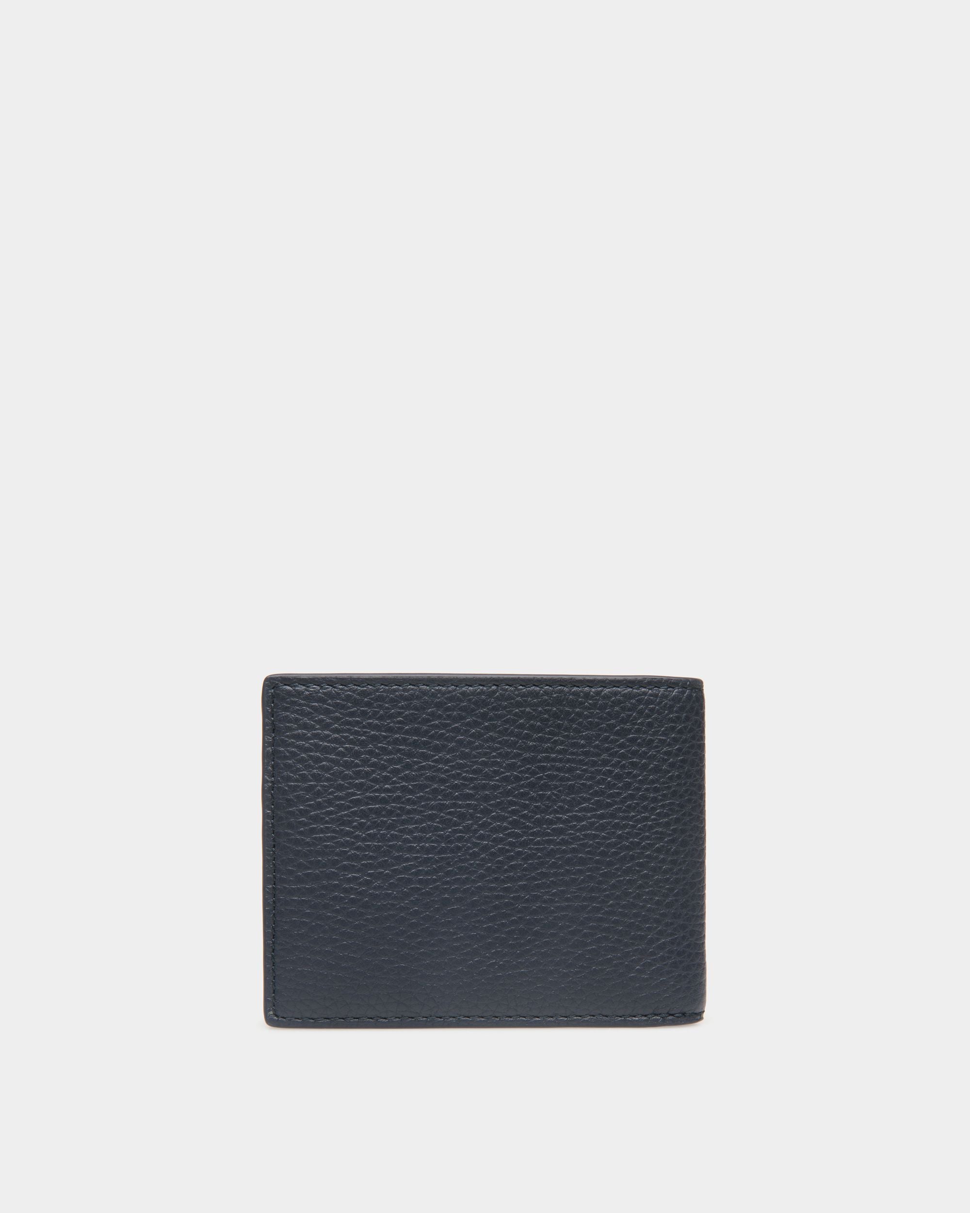 Ribbon Zweiteilige Brieftasche Aus Leder In Navy Blue - Herren - Bally - 02