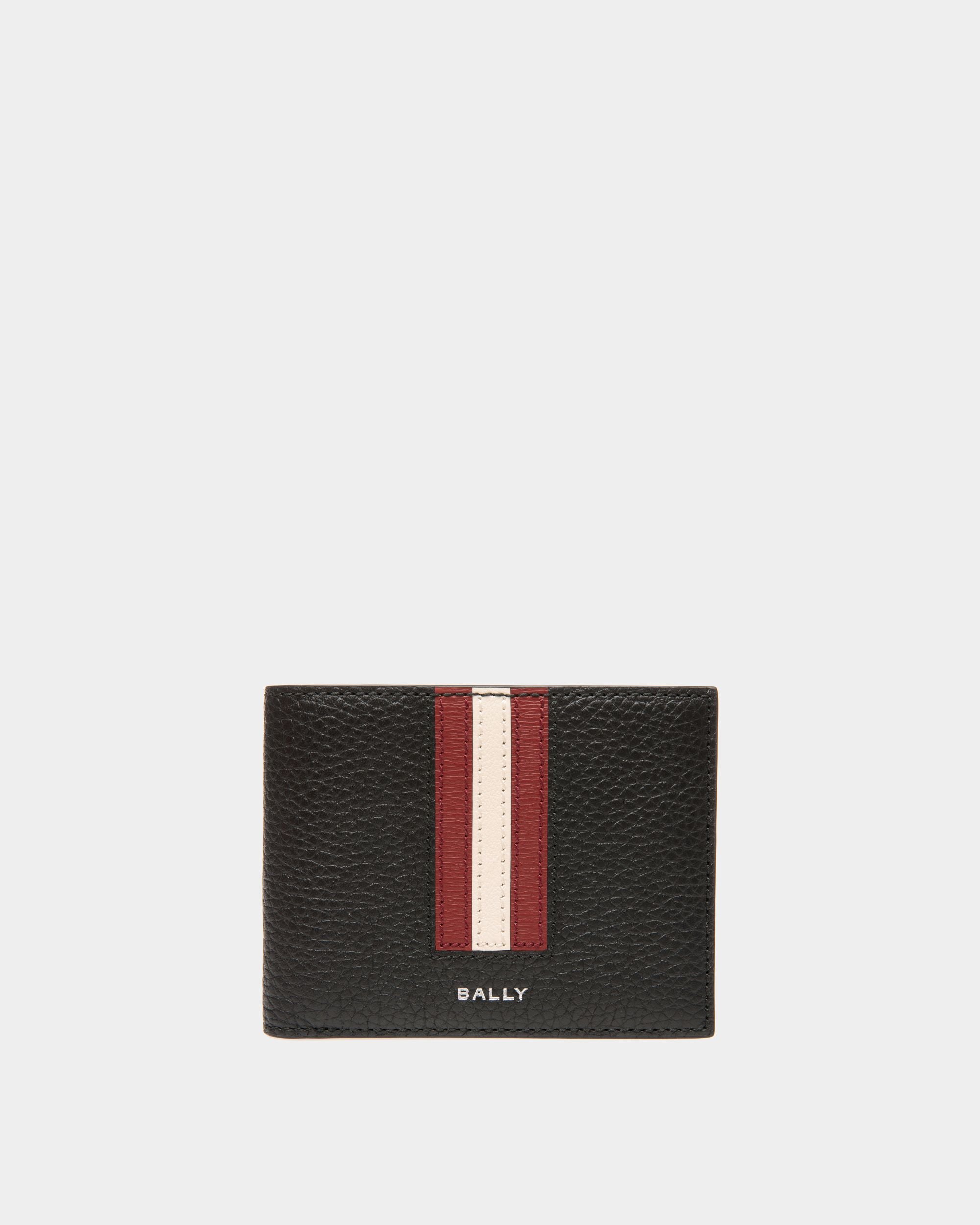 Ribbon Zweiteilige Geldbörse Aus Schwarzem Leder - Herren - Bally - 01
