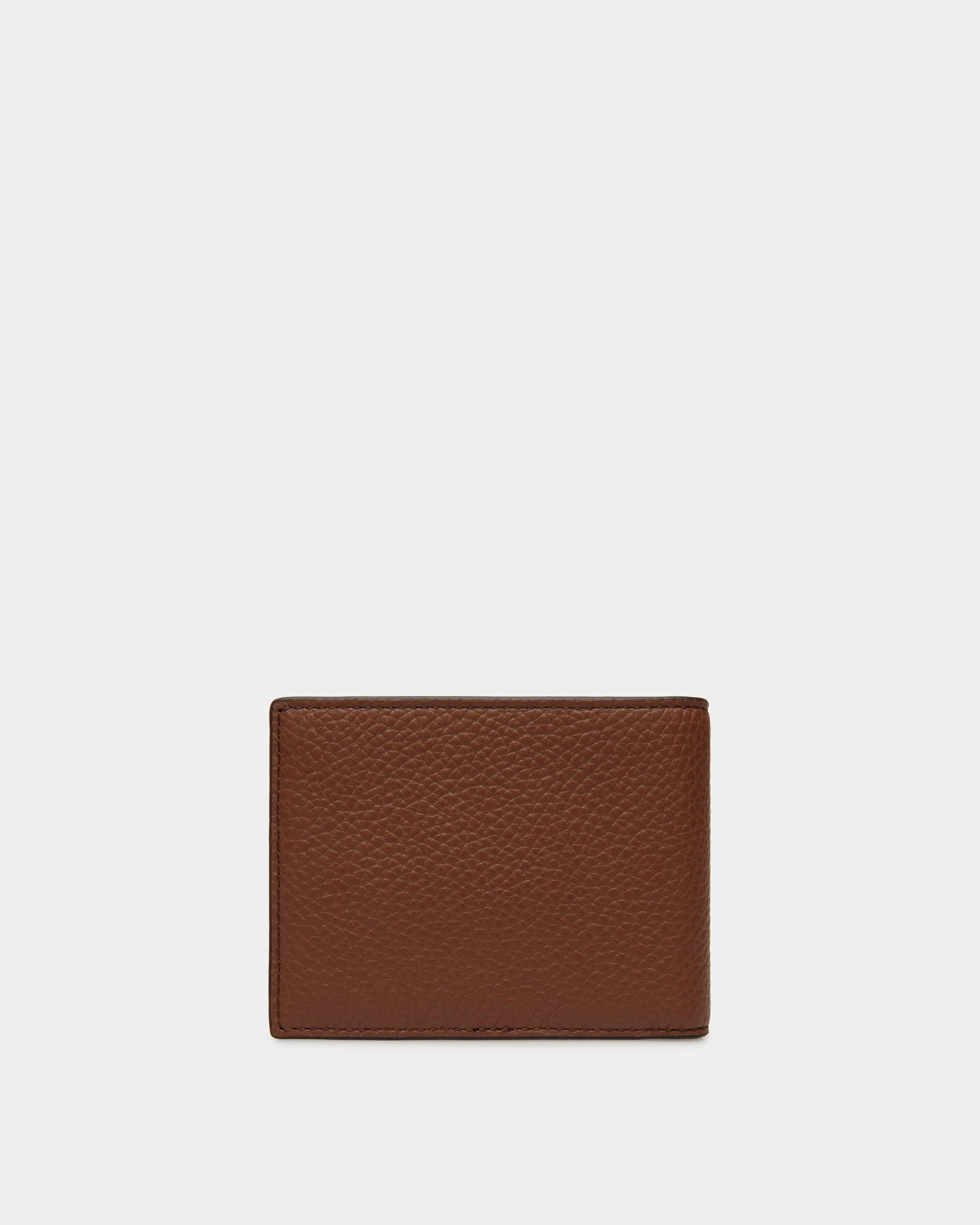 Ribbon Wallet In Brown Leather - Men's - Bally - 02