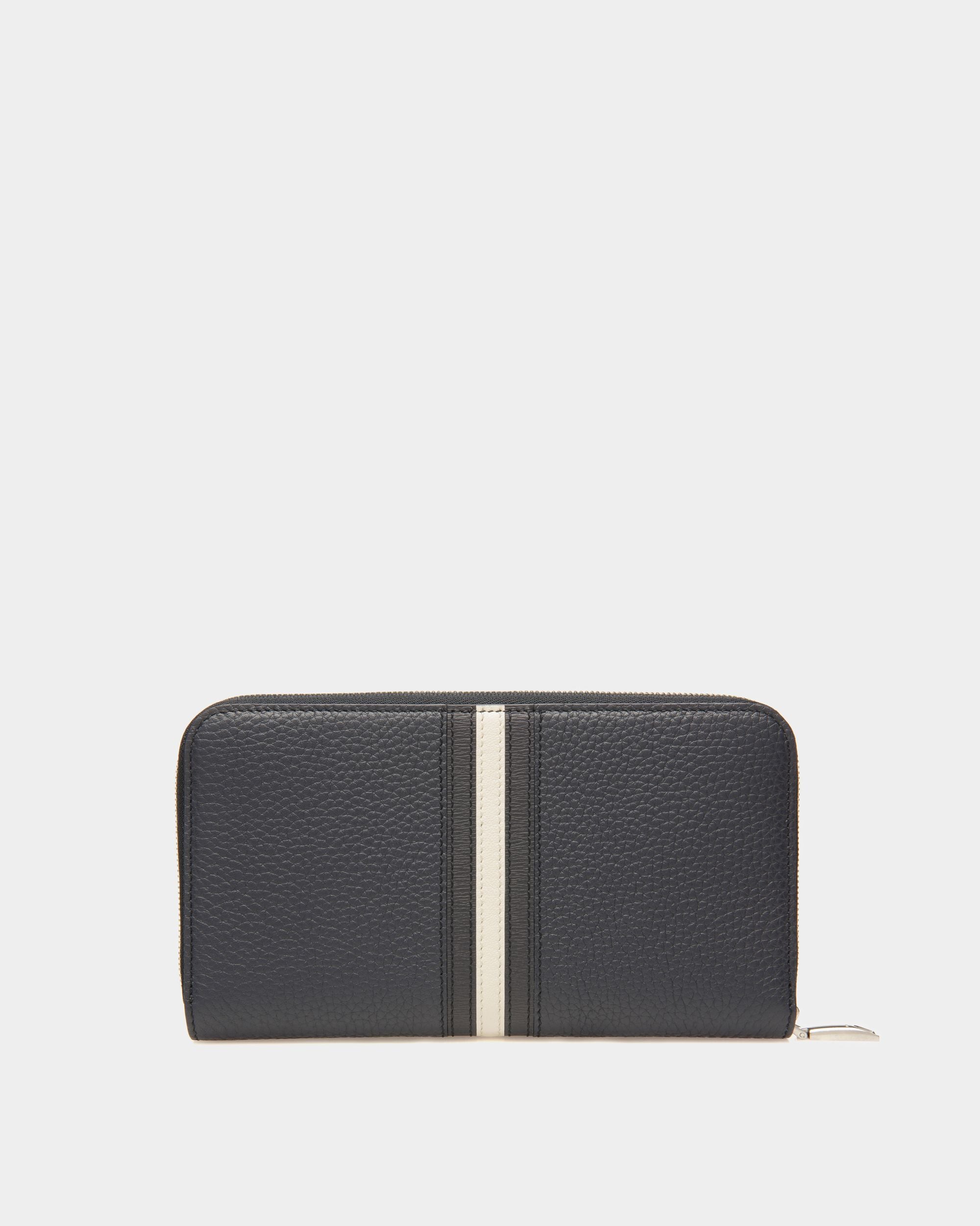 Ribbon Geldbörse mit umlaufendem Reißverschluss Aus mitternachtsblauem Leder - Herren - Bally - 02