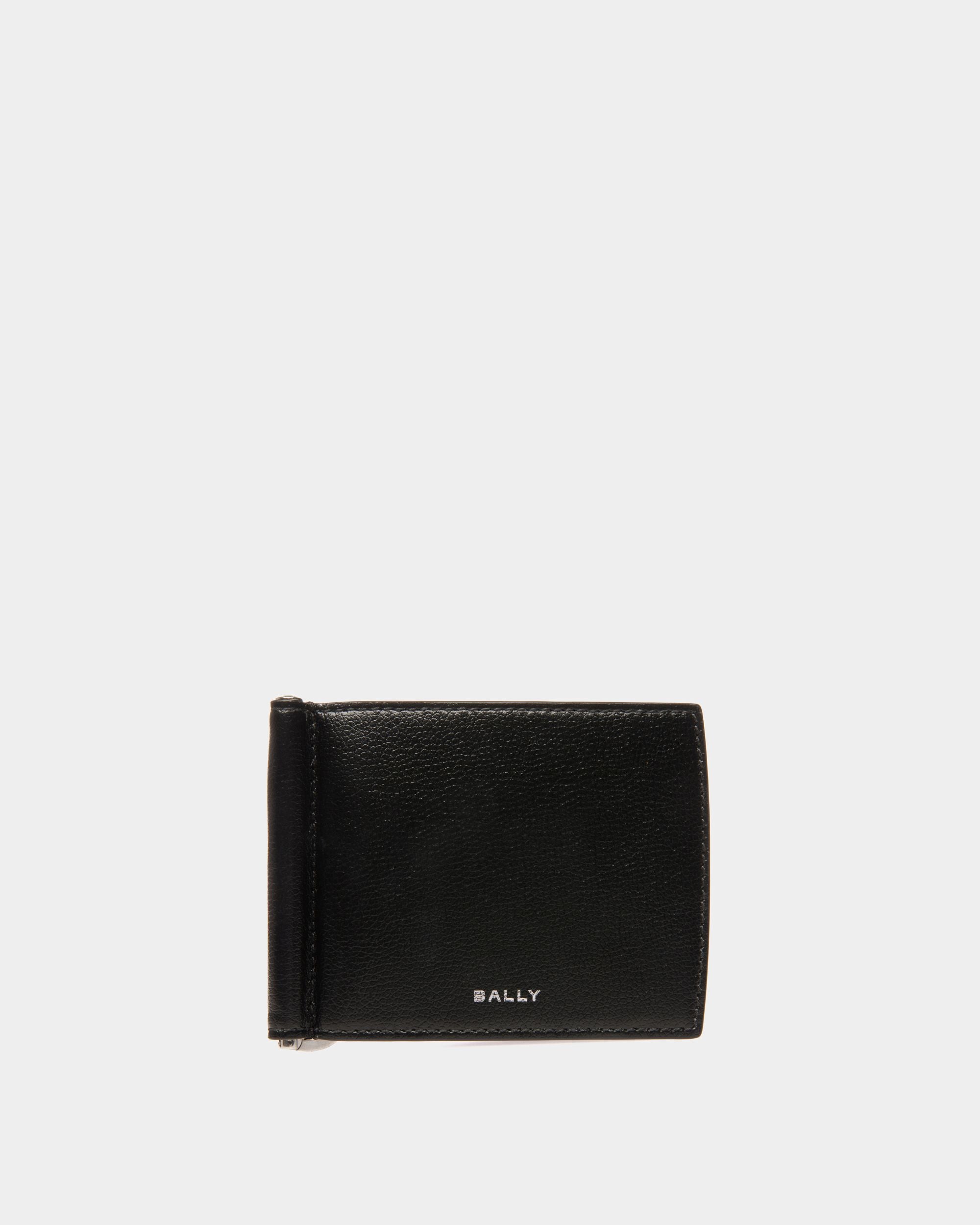 Portefeuille Banque En cuir noir - Homme - Bally - 01