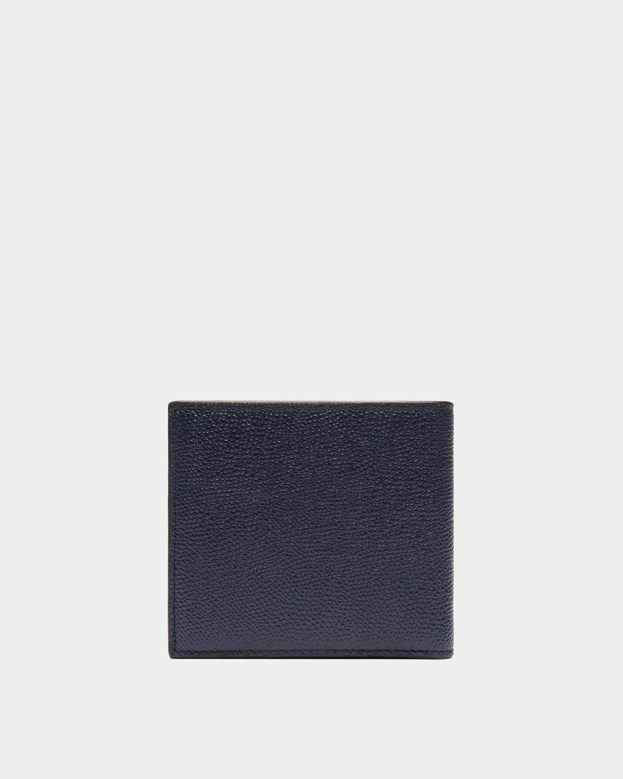 Portafoglio Flag In Pelle Blu - Uomo - Bally - 02