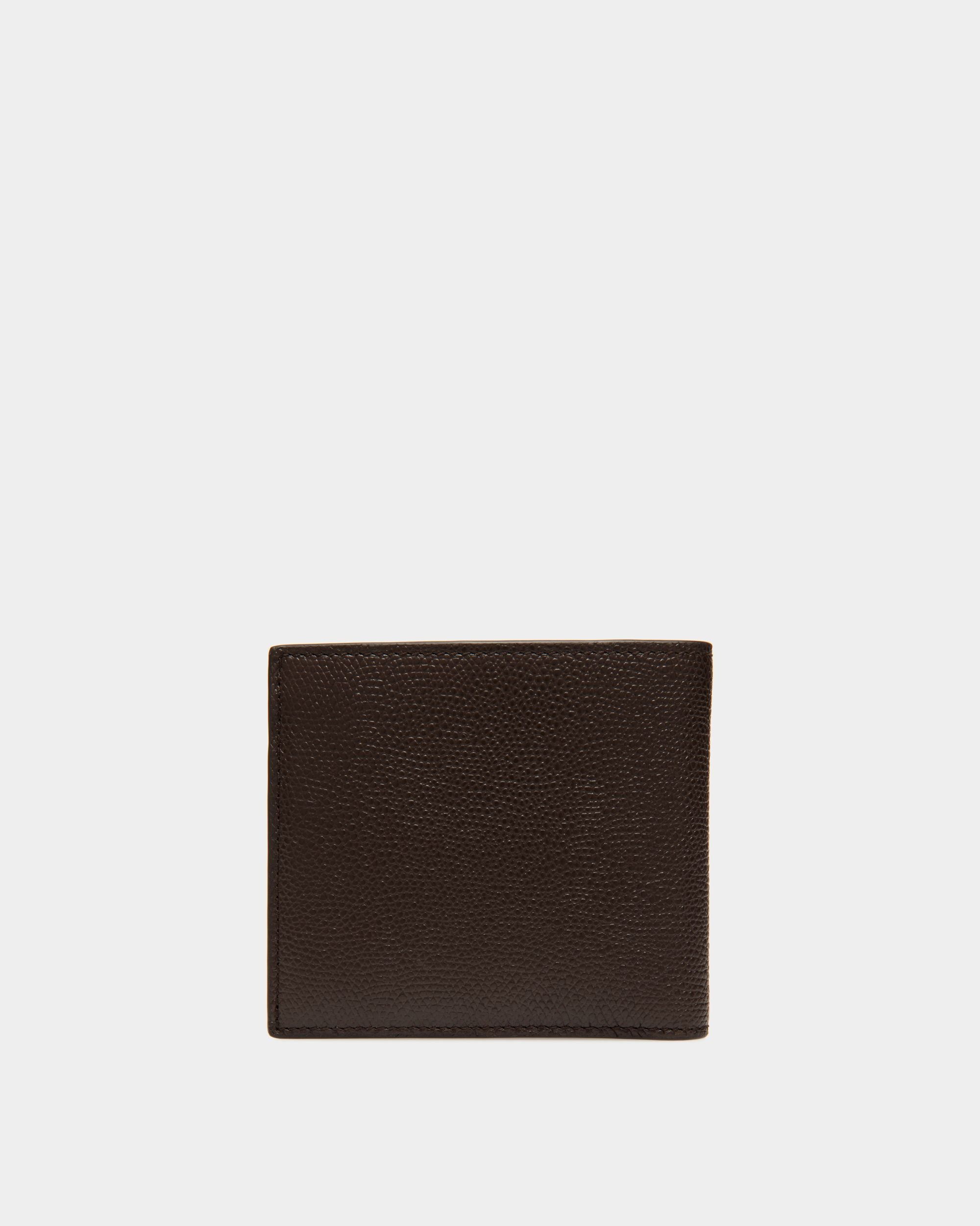 Zweiteilige Flag Geldbörse Aus Leder In Ebenholzschwarz - Uomo - Bally - 02