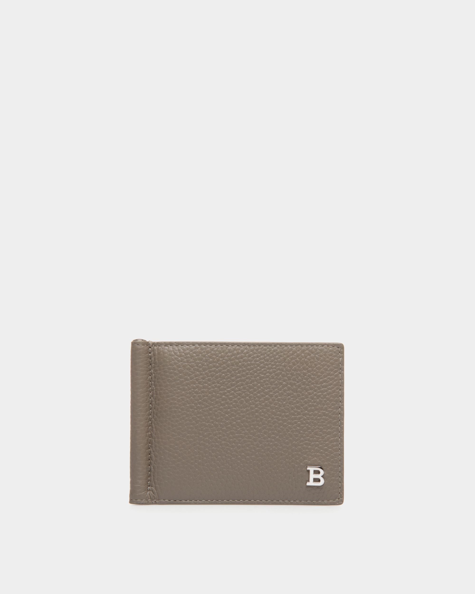Wallet In Grey Leather - Herren - Bally - 01