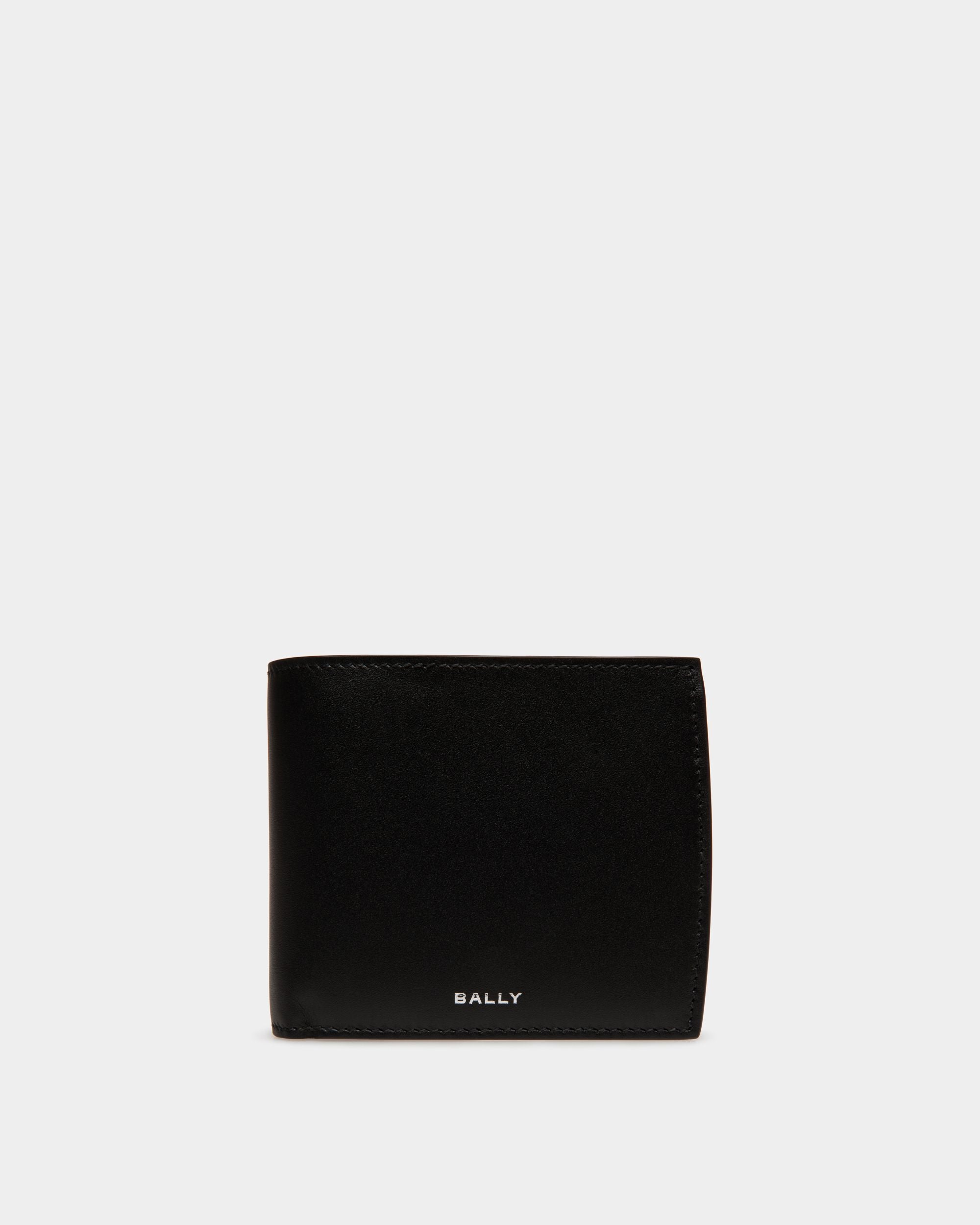Busy Bally Bifold Wallet in Black Leather - Men's - Bally - 01