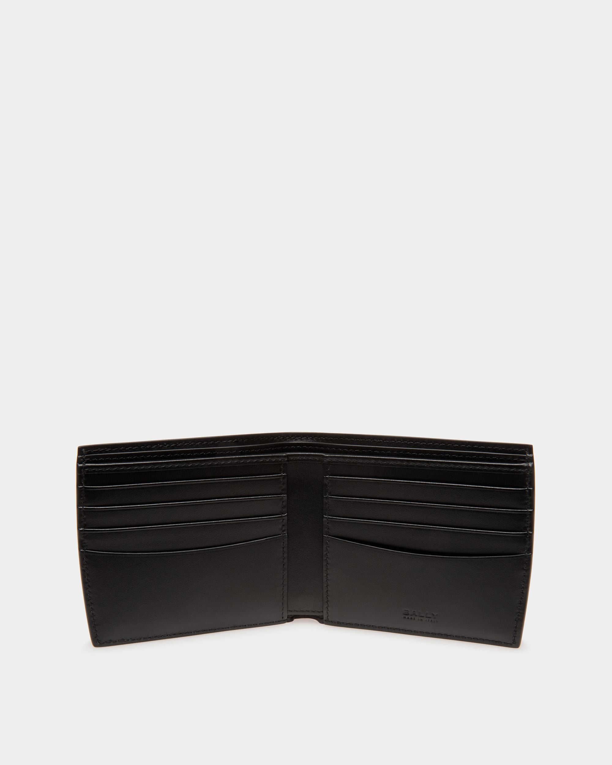Busy Bally Bifold Wallet in Black Leather - Men's - Bally - 03