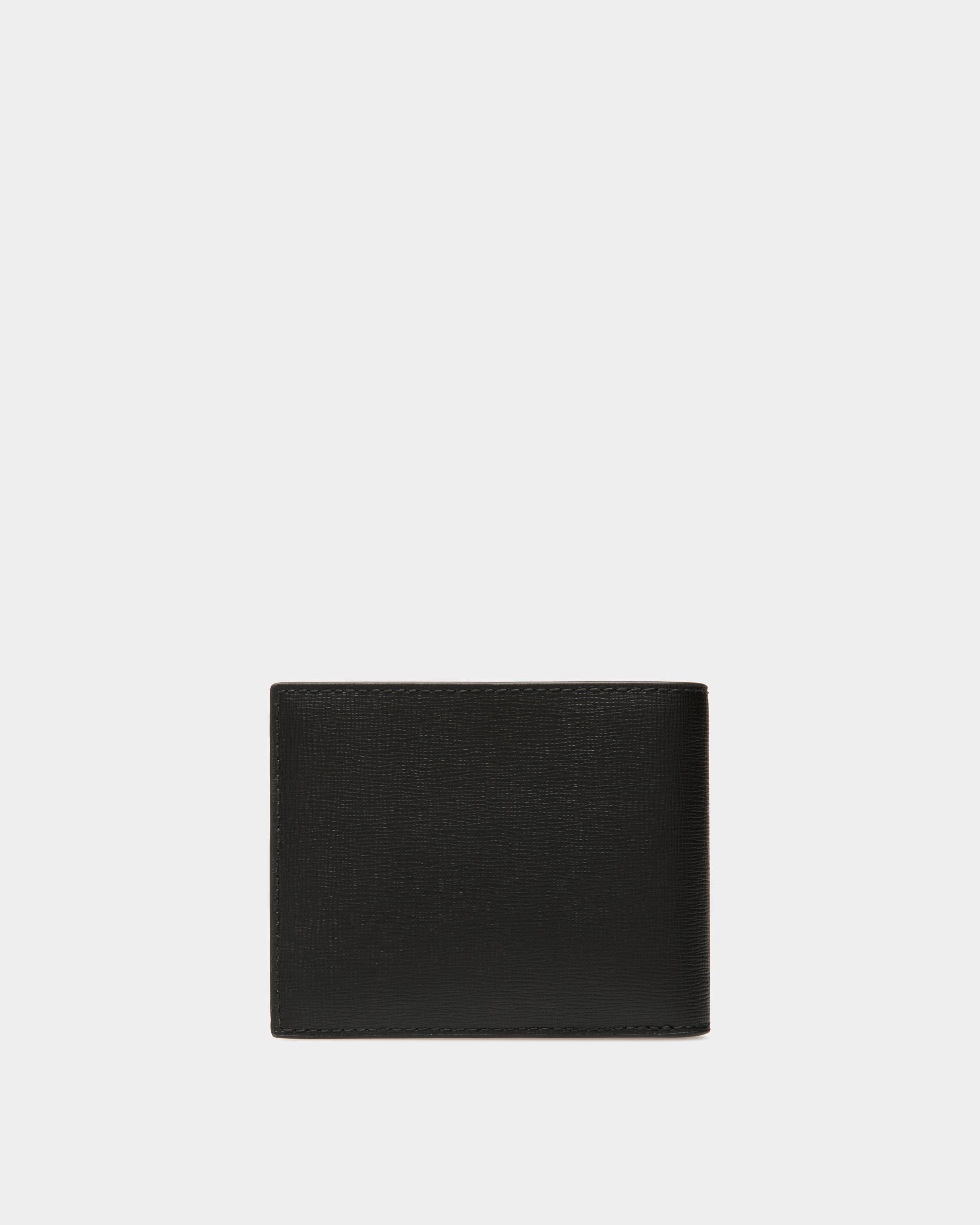 Mythos Bifold In Black Recycled Leather - Men's - Bally - 02