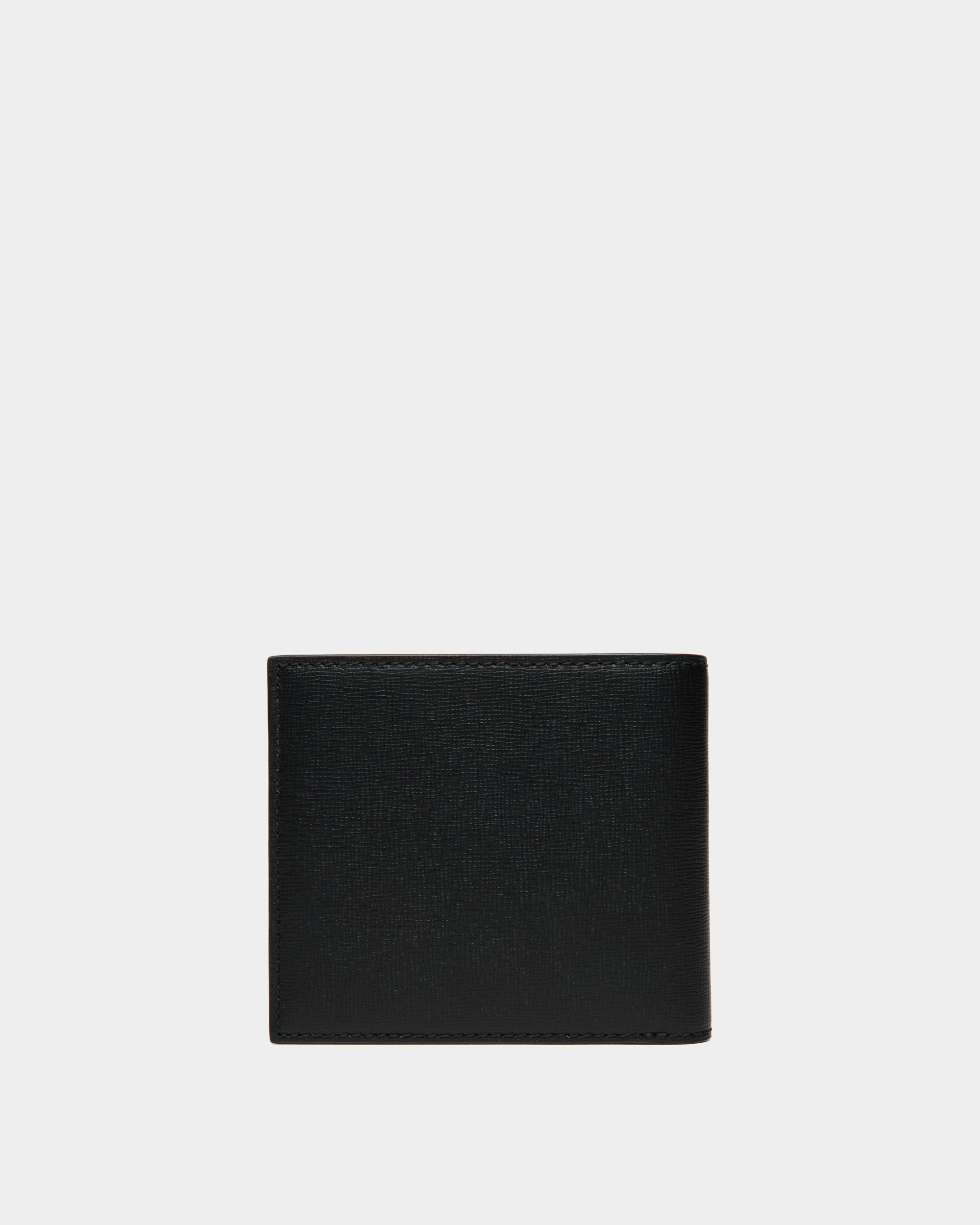 Mythos Bifold In Black Recycled Leather - Men's - Bally - 02