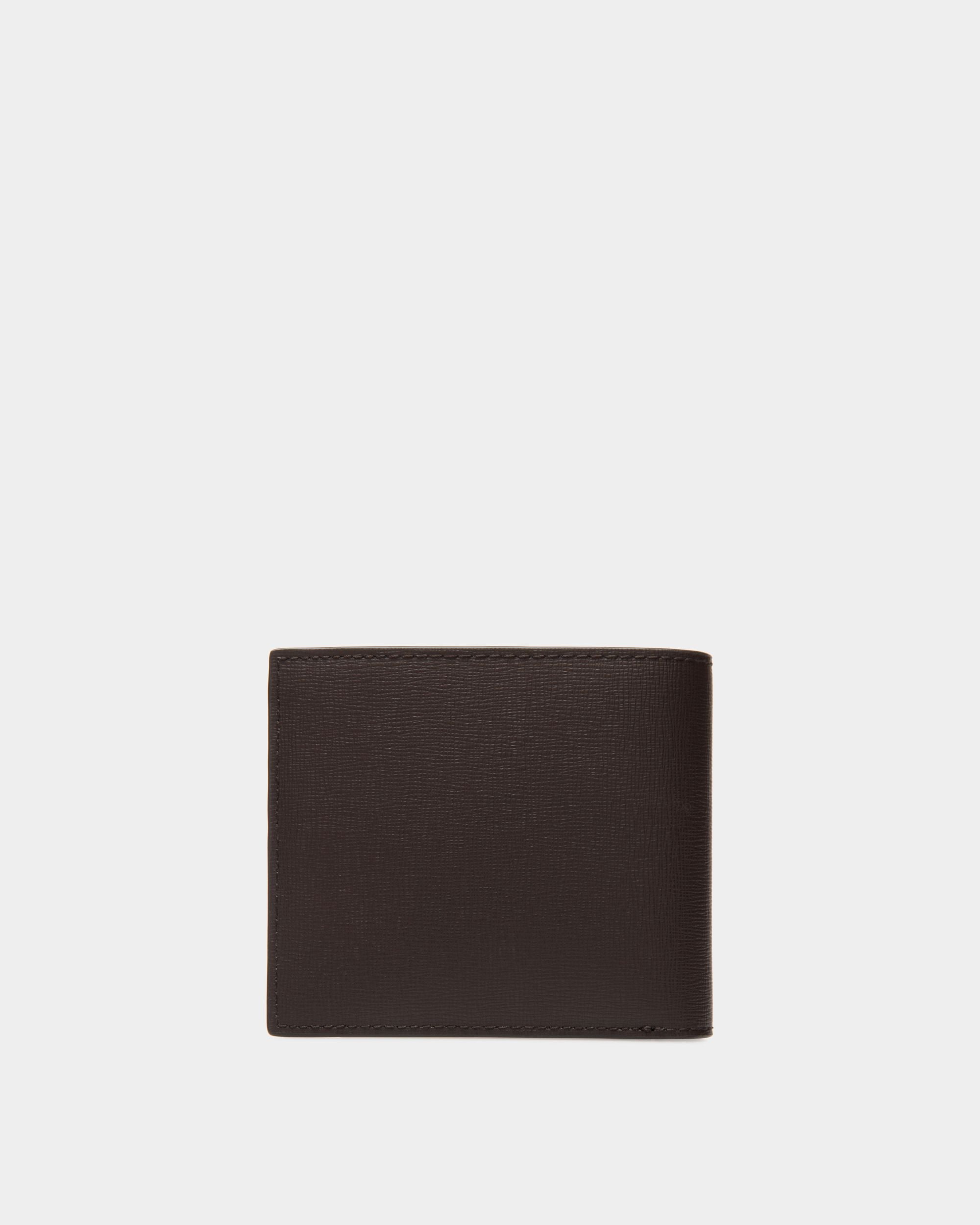 Mythos Bifold in Ebano Recycled Leather - Uomo - Bally - 02