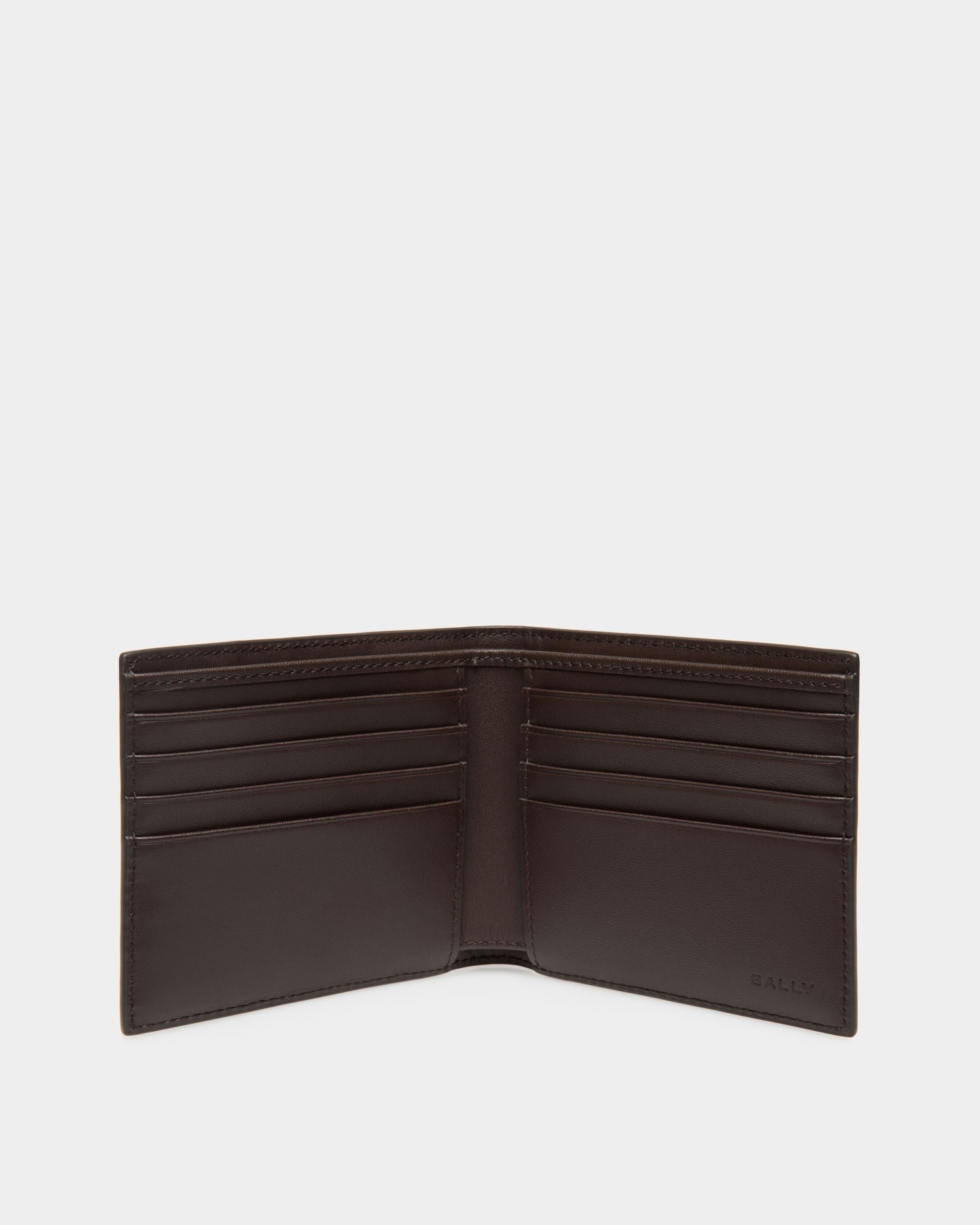 Mythos Bifold in Ebano Recycled Leather - Uomo - Bally - 03