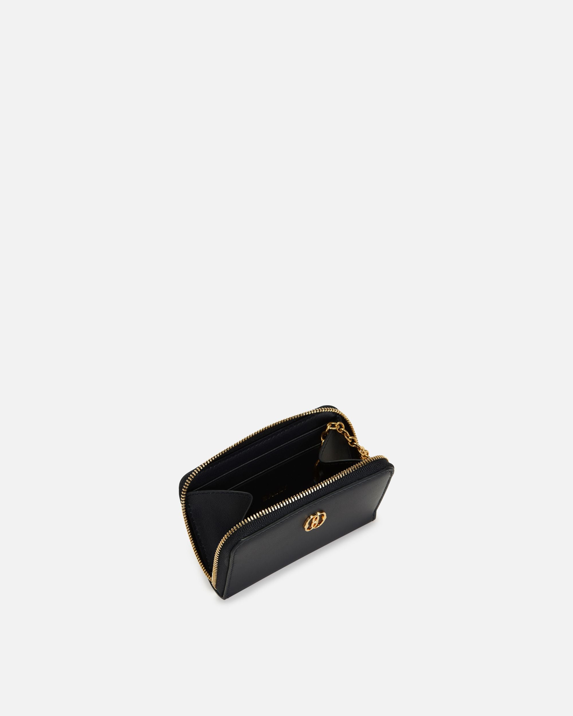 Portefeuille 520 À Contour Zippé En Cuir Navy Blue - Homme - Bally - 04