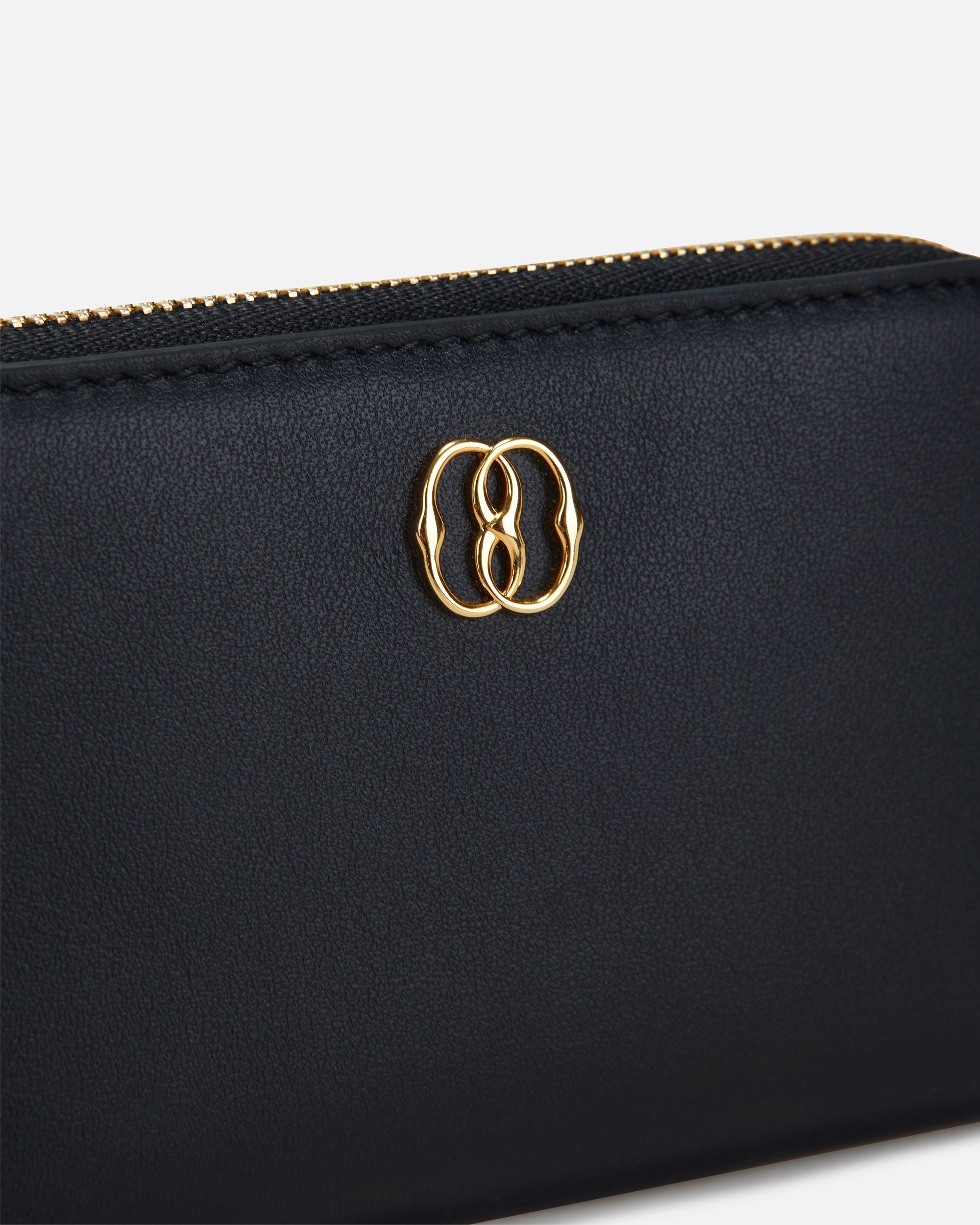 Portefeuille 520 À Contour Zippé En Cuir Navy Blue - Homme - Bally - 05