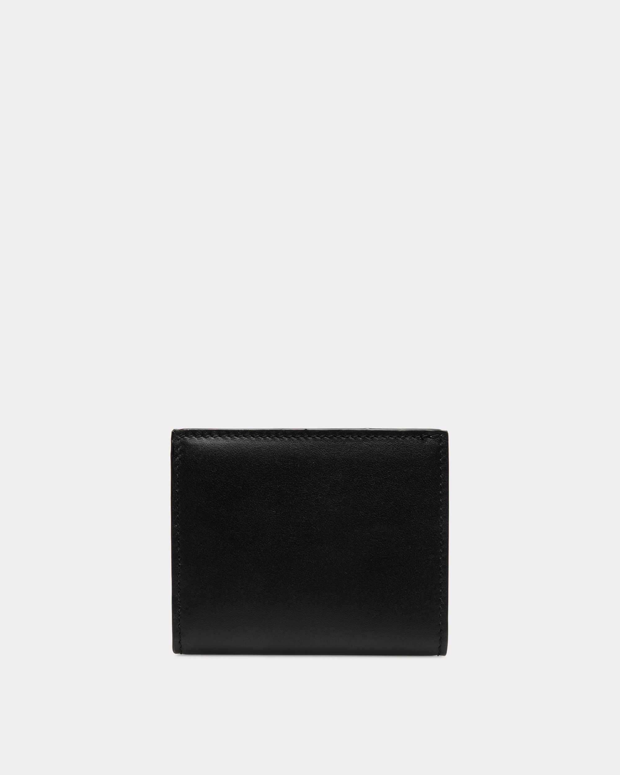 Dreiteilige Deco Geldbörse Aus Schwarzem Leder - Homme - Bally - 02