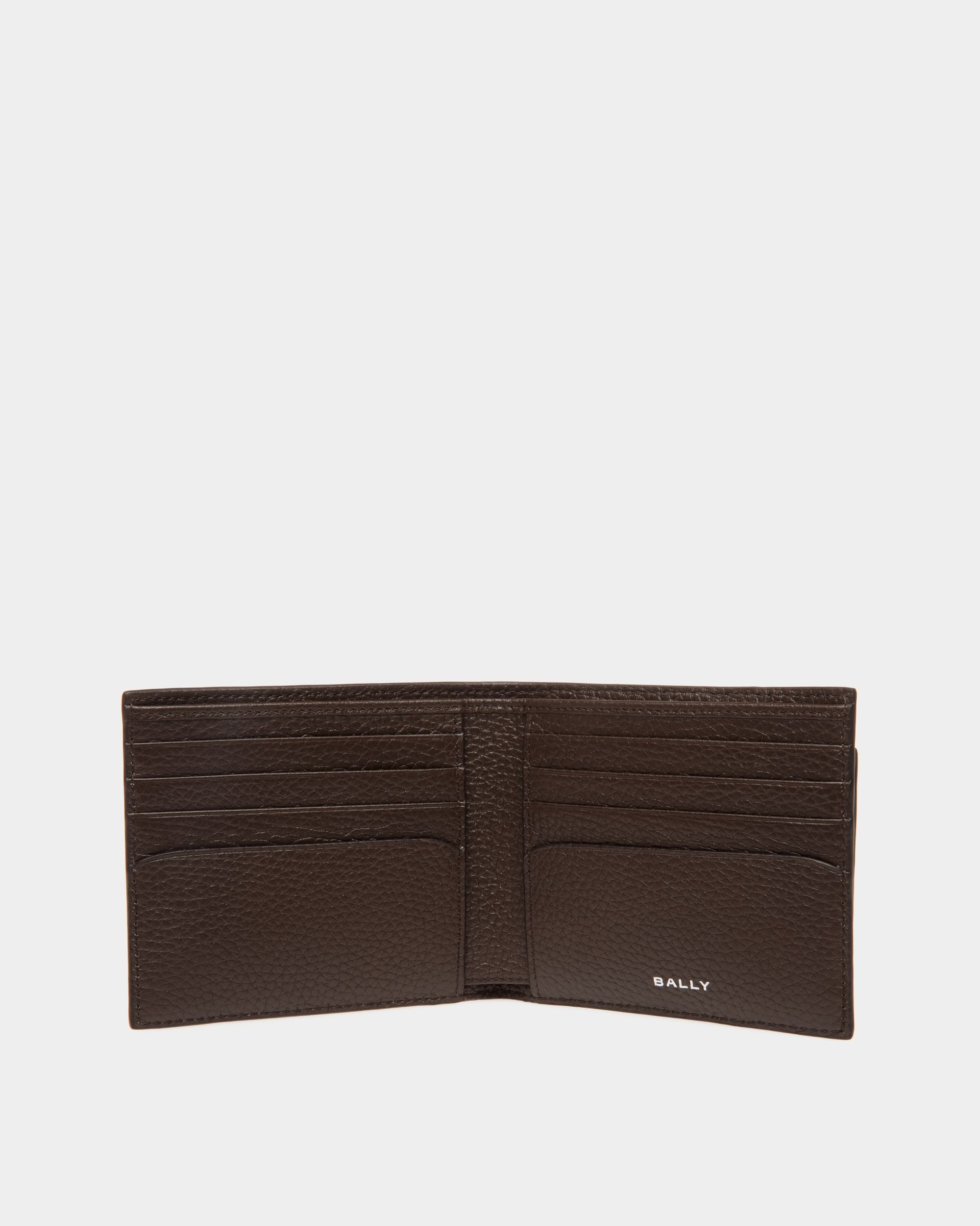 Oeden Bifold in Ebano Leather - Men's - Bally - 03