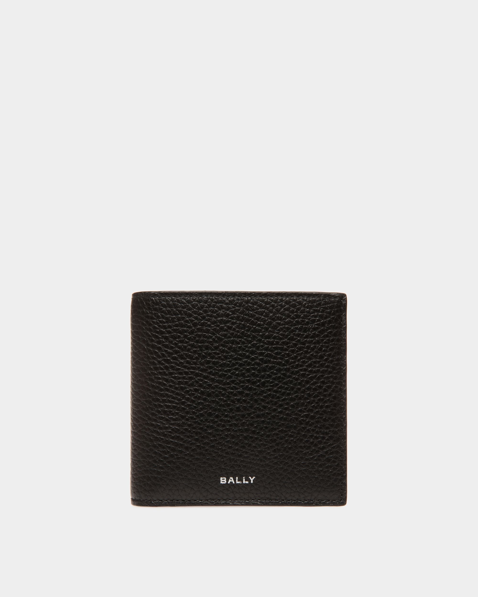 Portefeuille À Deux Volets Oeden En Cuir Noir - Homme - Bally - 01