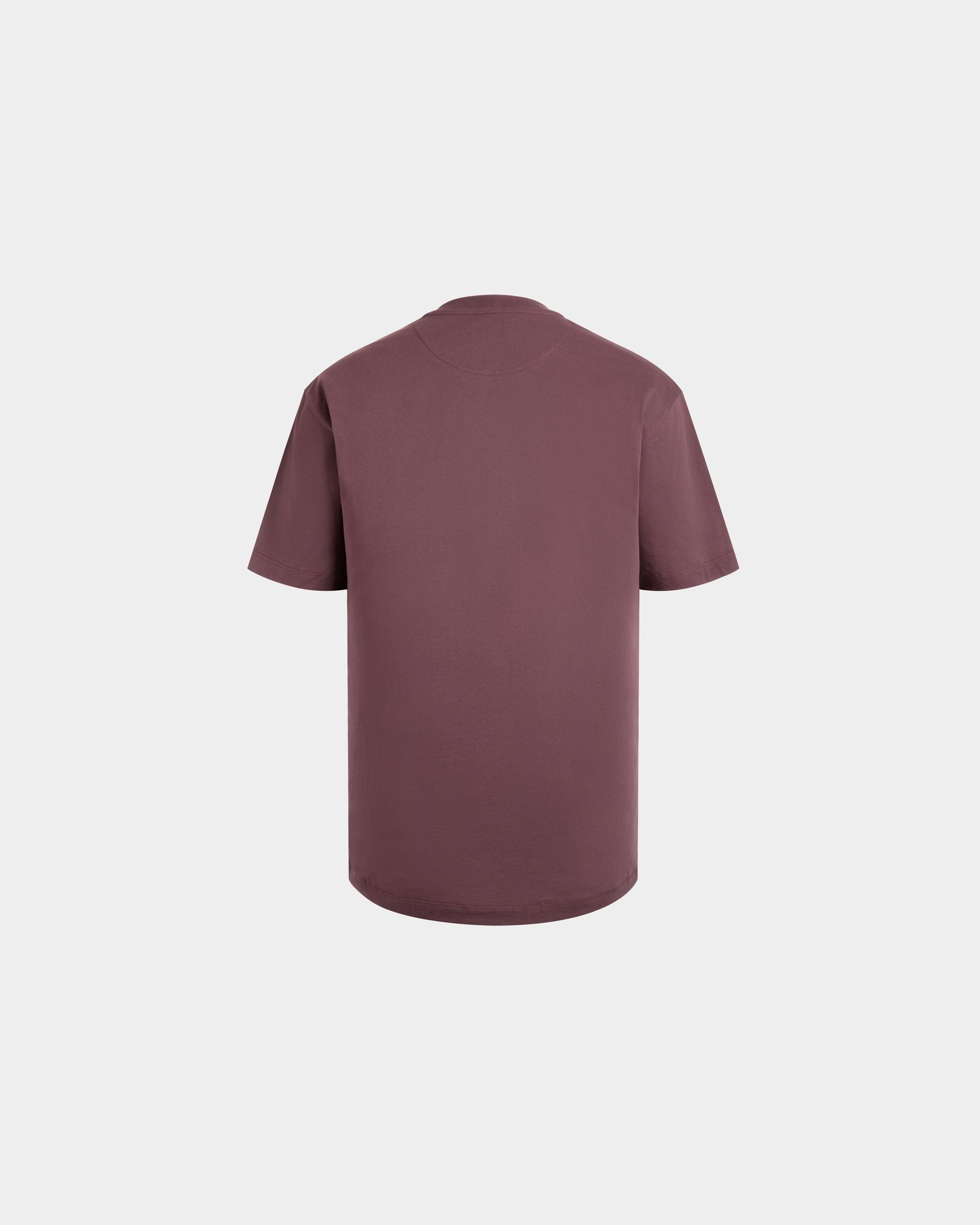 T-Shirt In Orange Cotton - Herren - Bally - 03