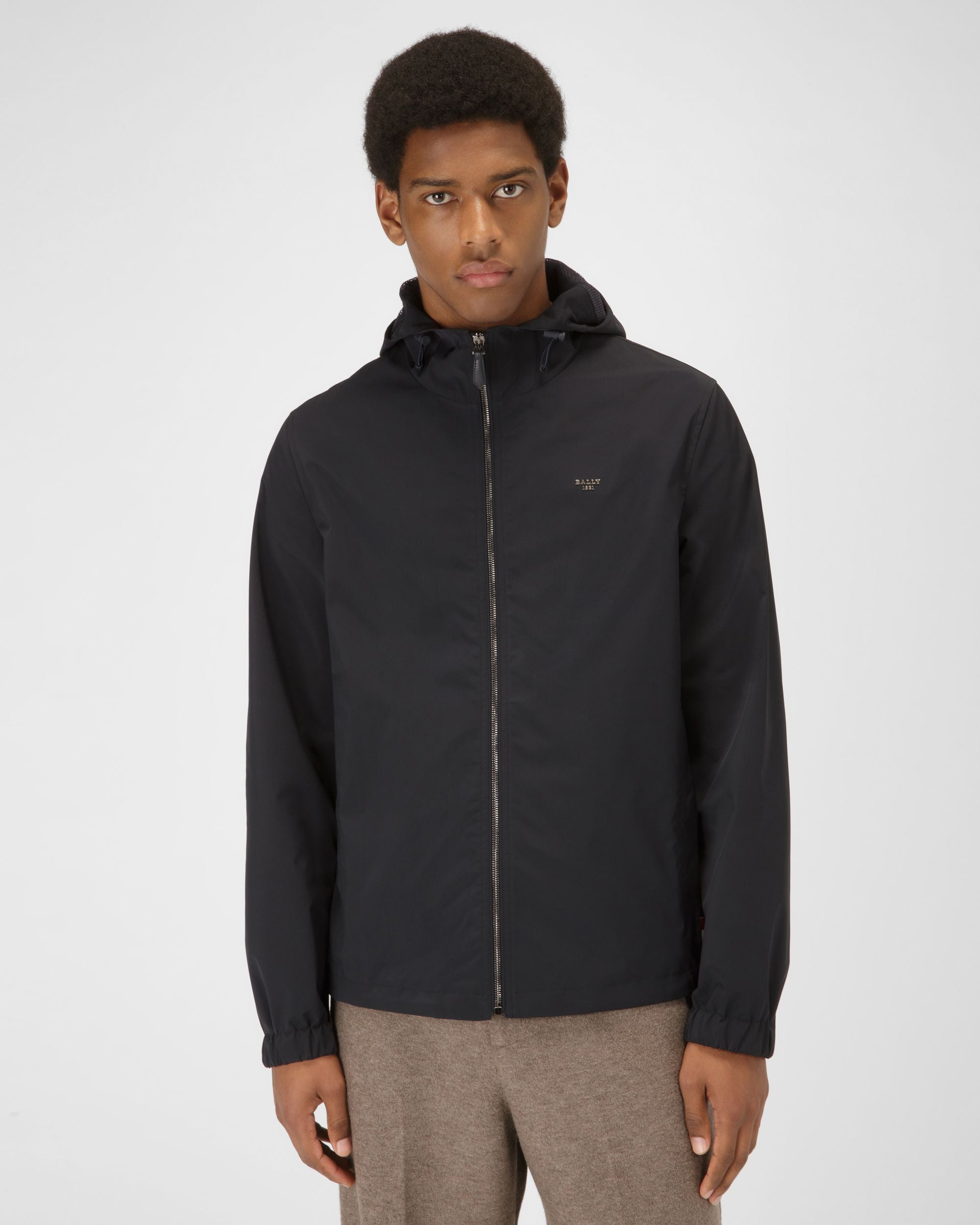 Blouson En Polyester Noir - Homme - Bally - 01