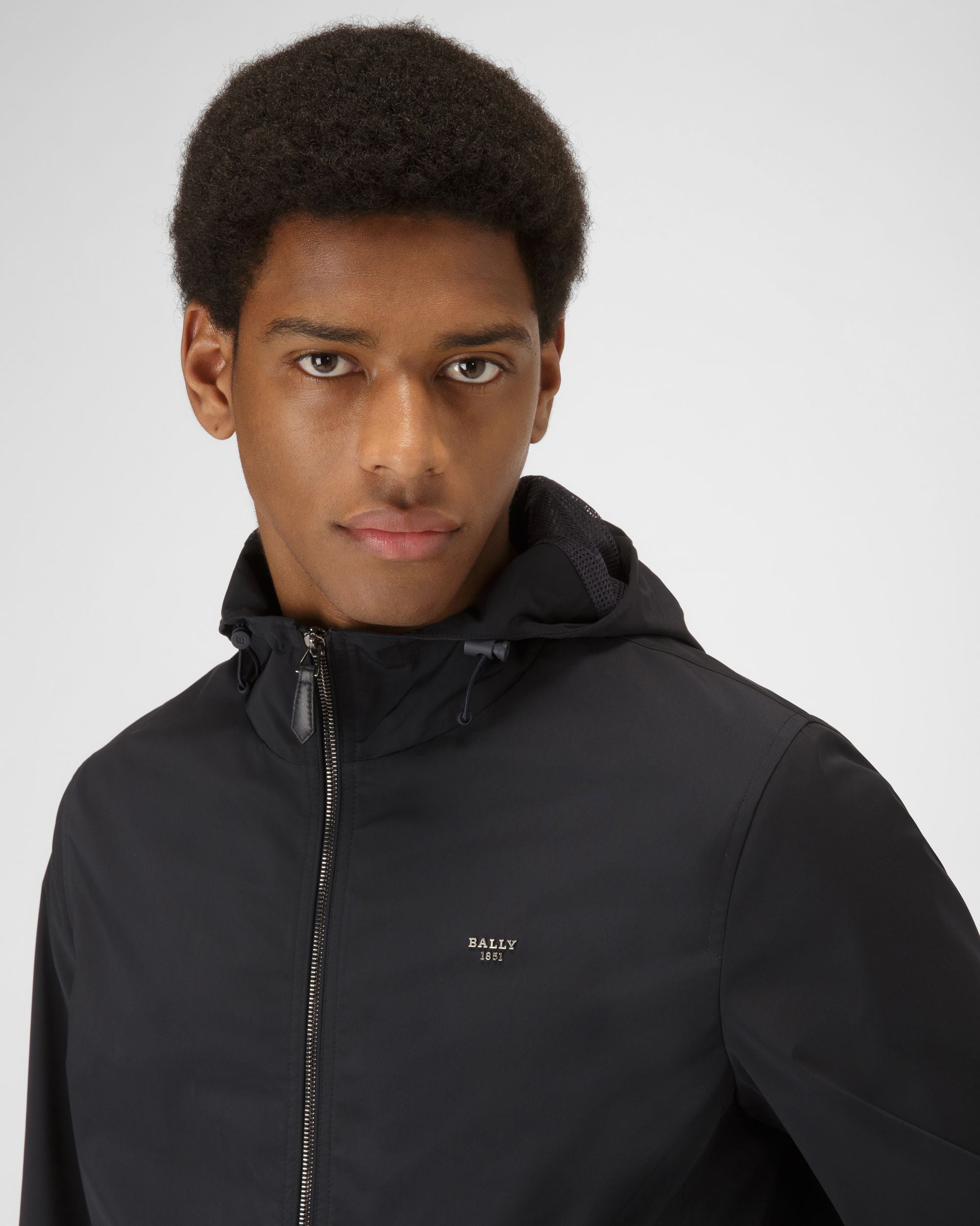 Blouson En Polyester Noir - Homme - Bally - 02