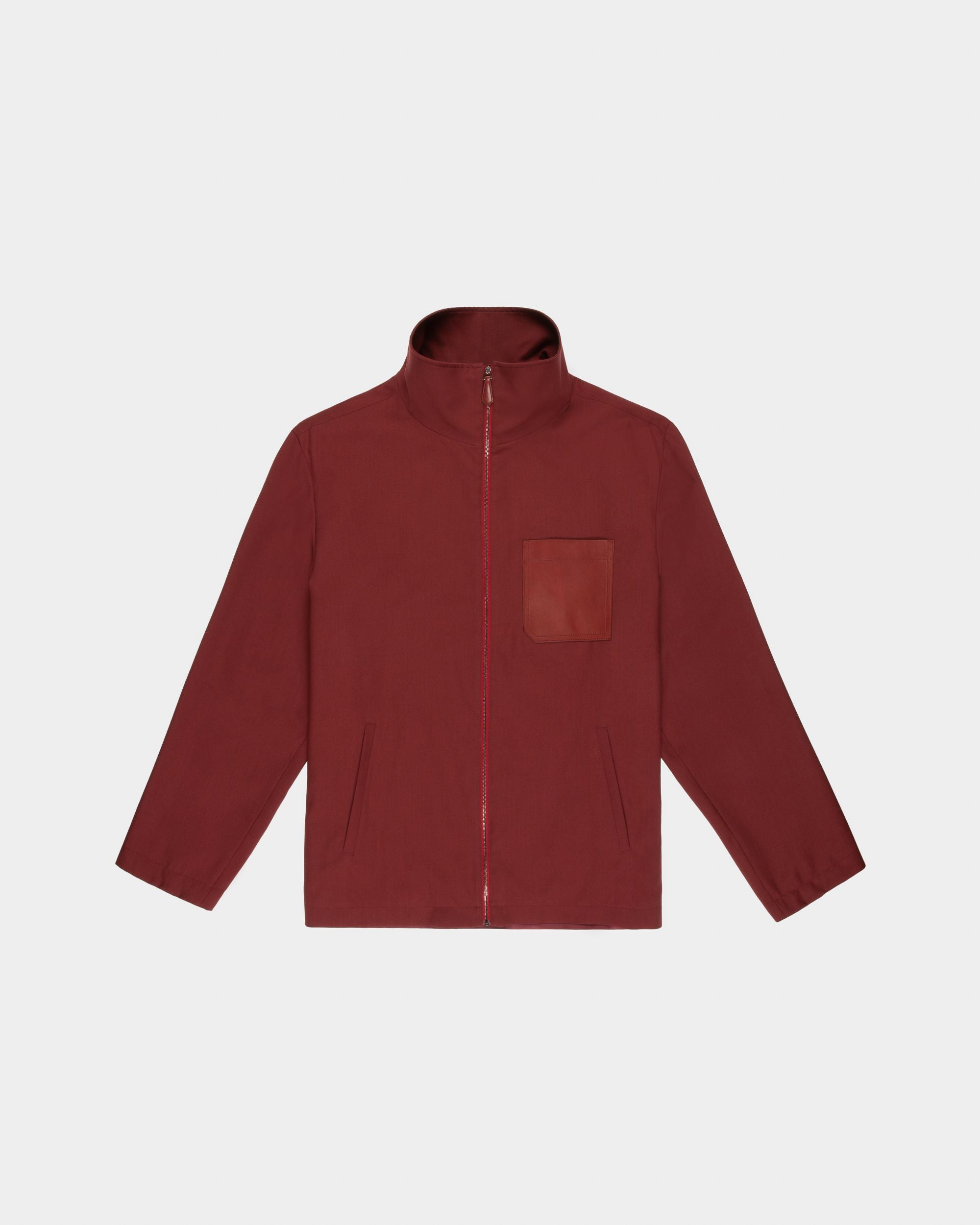 Bomberjacke Aus Traditionsroter Wolle - Herren - Bally - 04