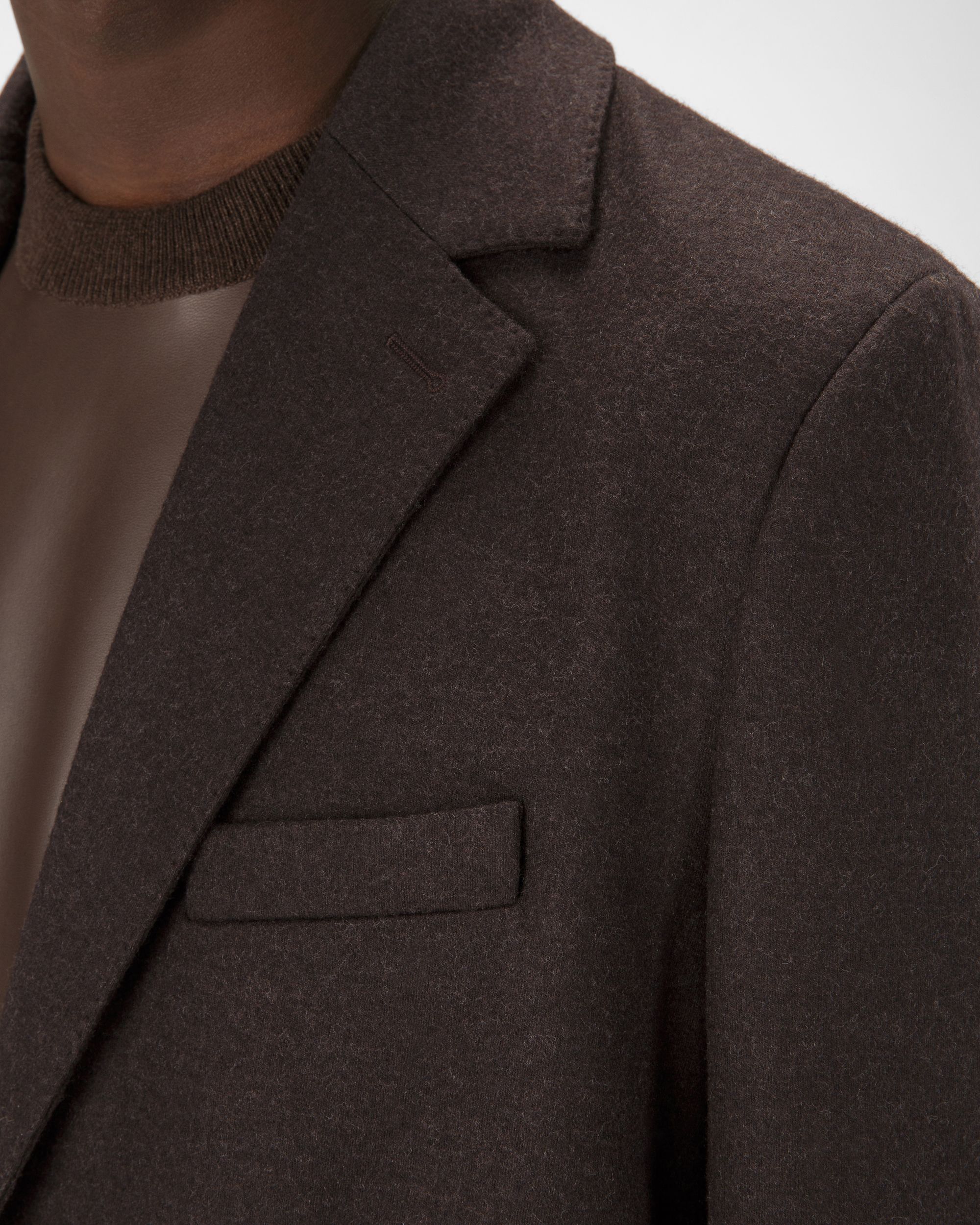 Jacke Aus Ebenholzfarbener Wolle - Herren - Bally - 02