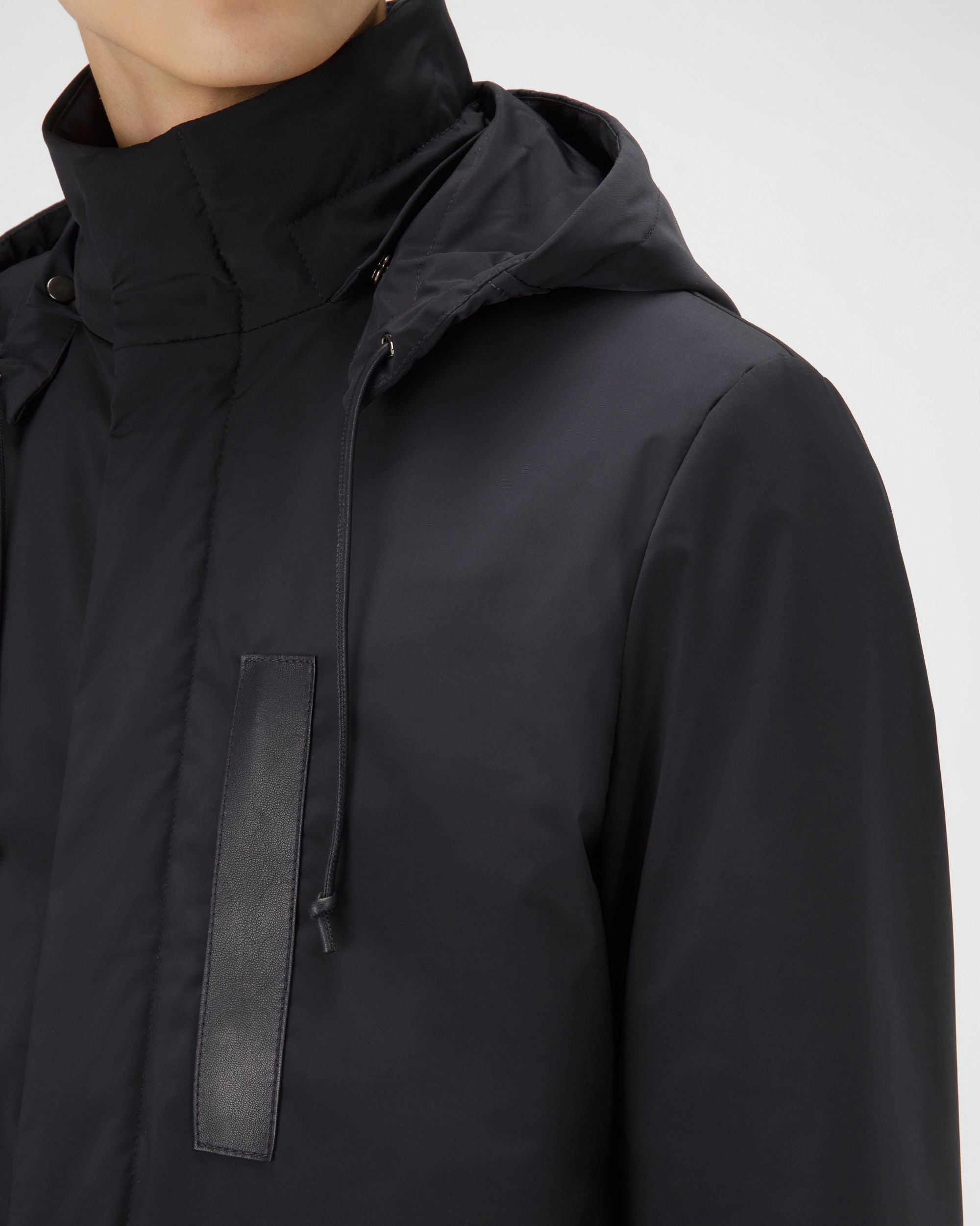 Manteau En Polyester Bleu Marine - Homme - Bally - 02