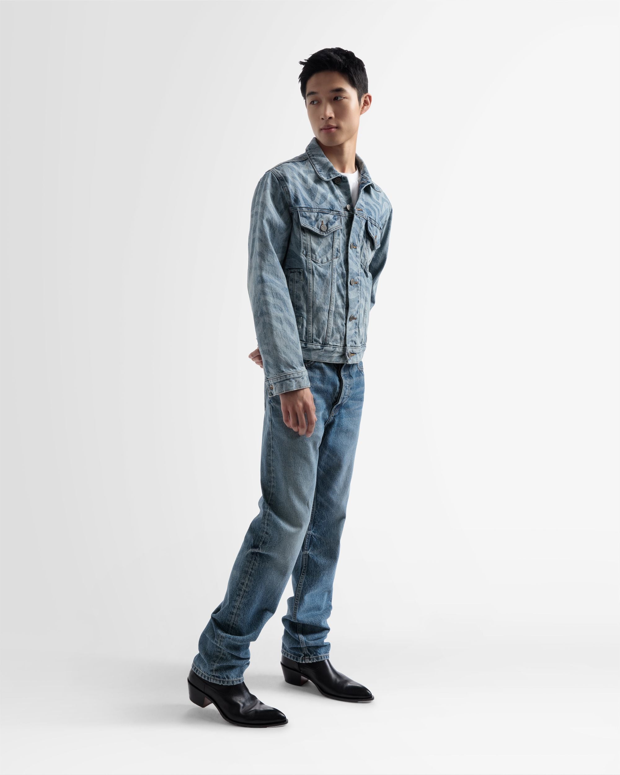 Veste En Jean Imprimé Zèbre - Homme - Bally - 05