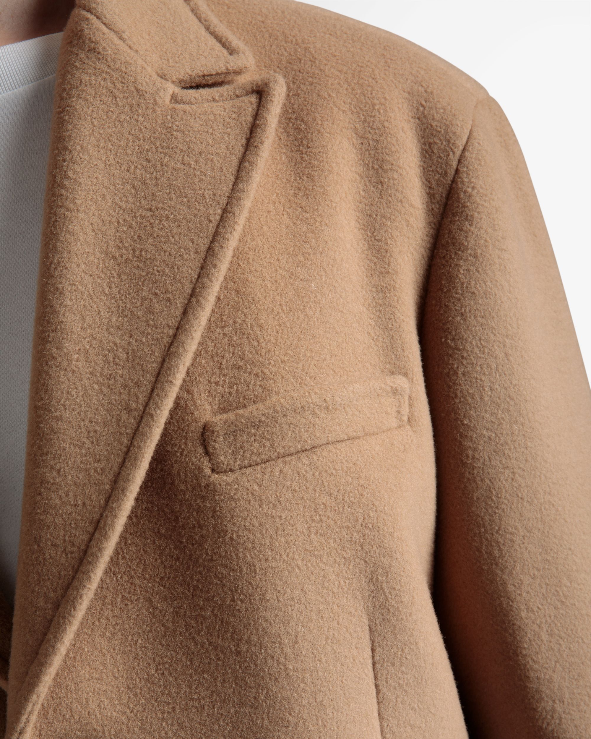 Einreihiger Blazer Aus Kaschmir-Gemisch In Camel - Herren - Bally - 03