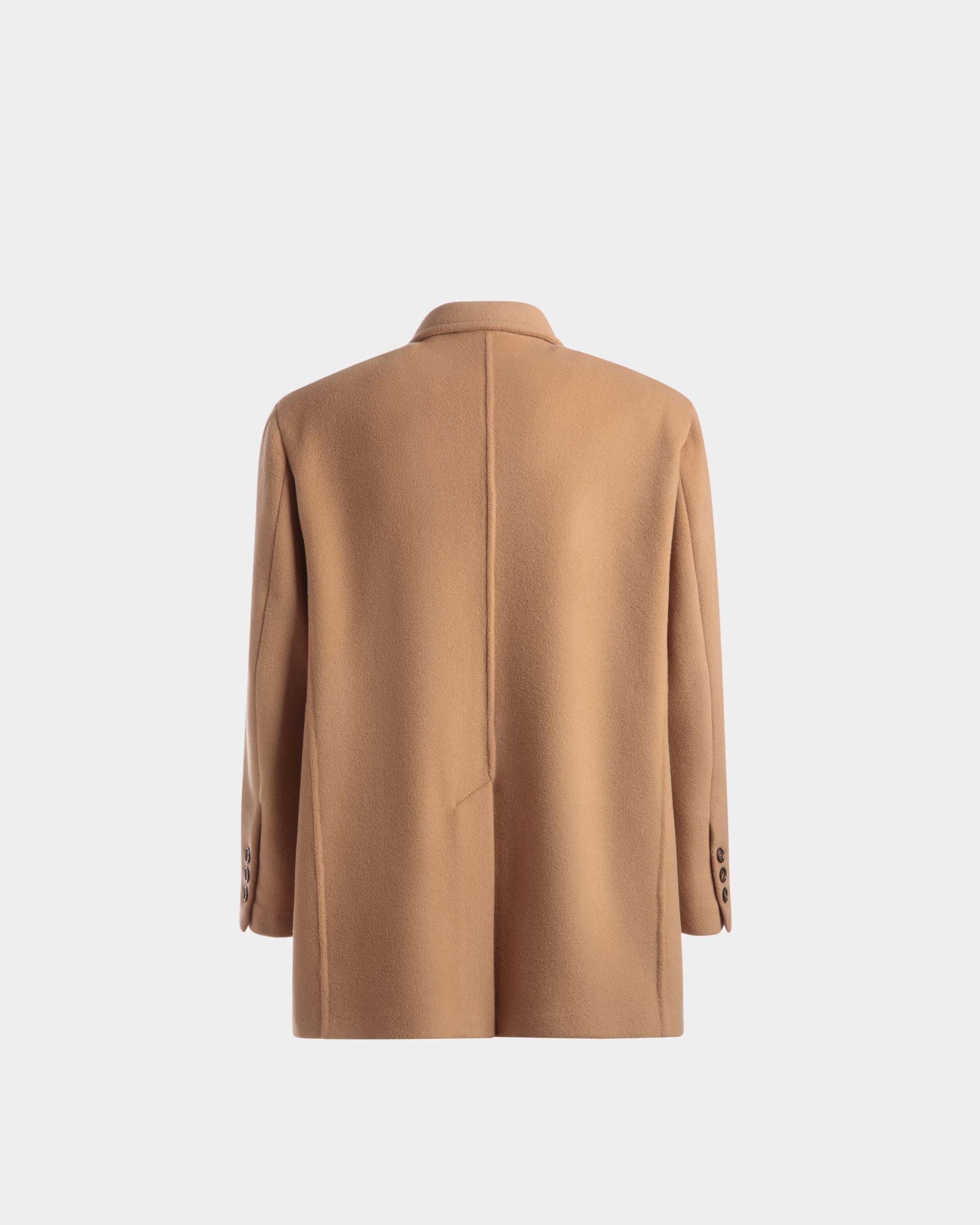 Einreihiger Blazer Aus Kaschmir-Gemisch In Camel - Herren - Bally - 06
