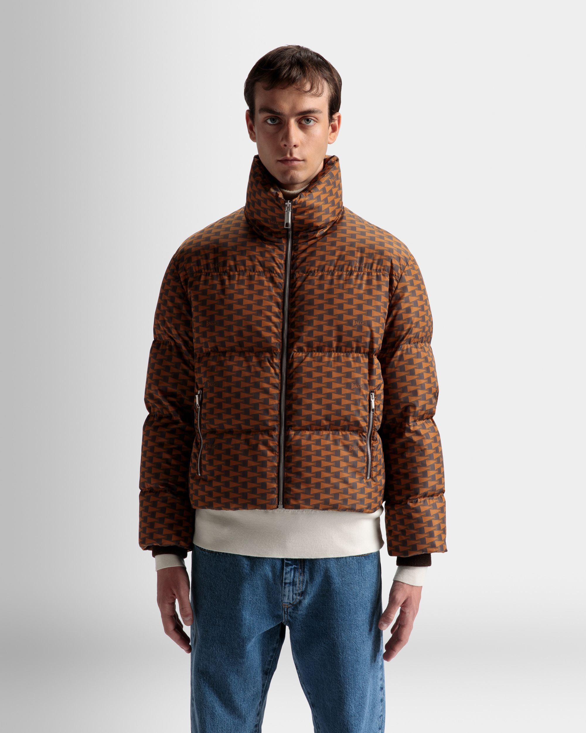 Piumino In Nylon Marrone - Uomo - Bally - 03