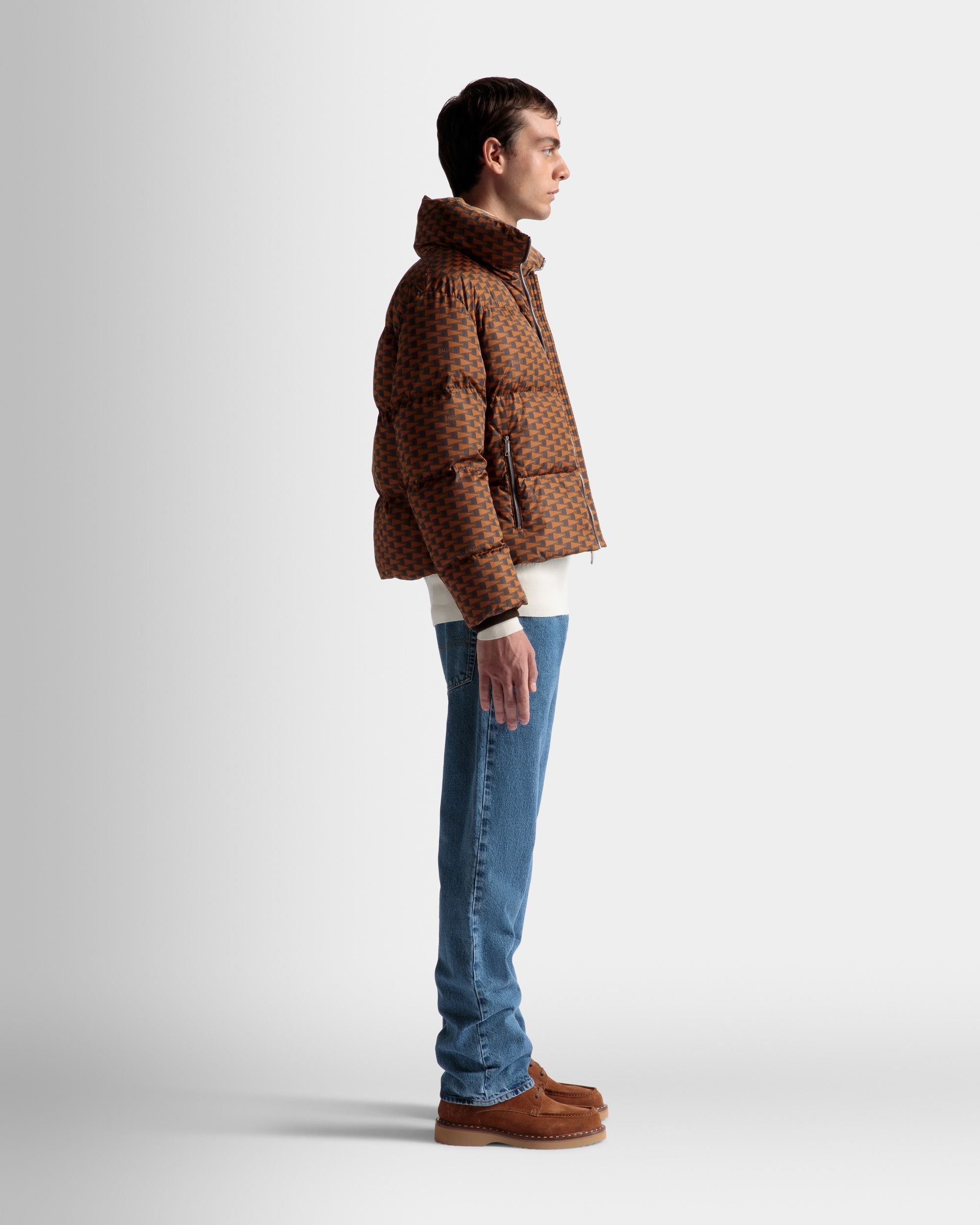 Piumino In Nylon Marrone - Uomo - Bally - 05