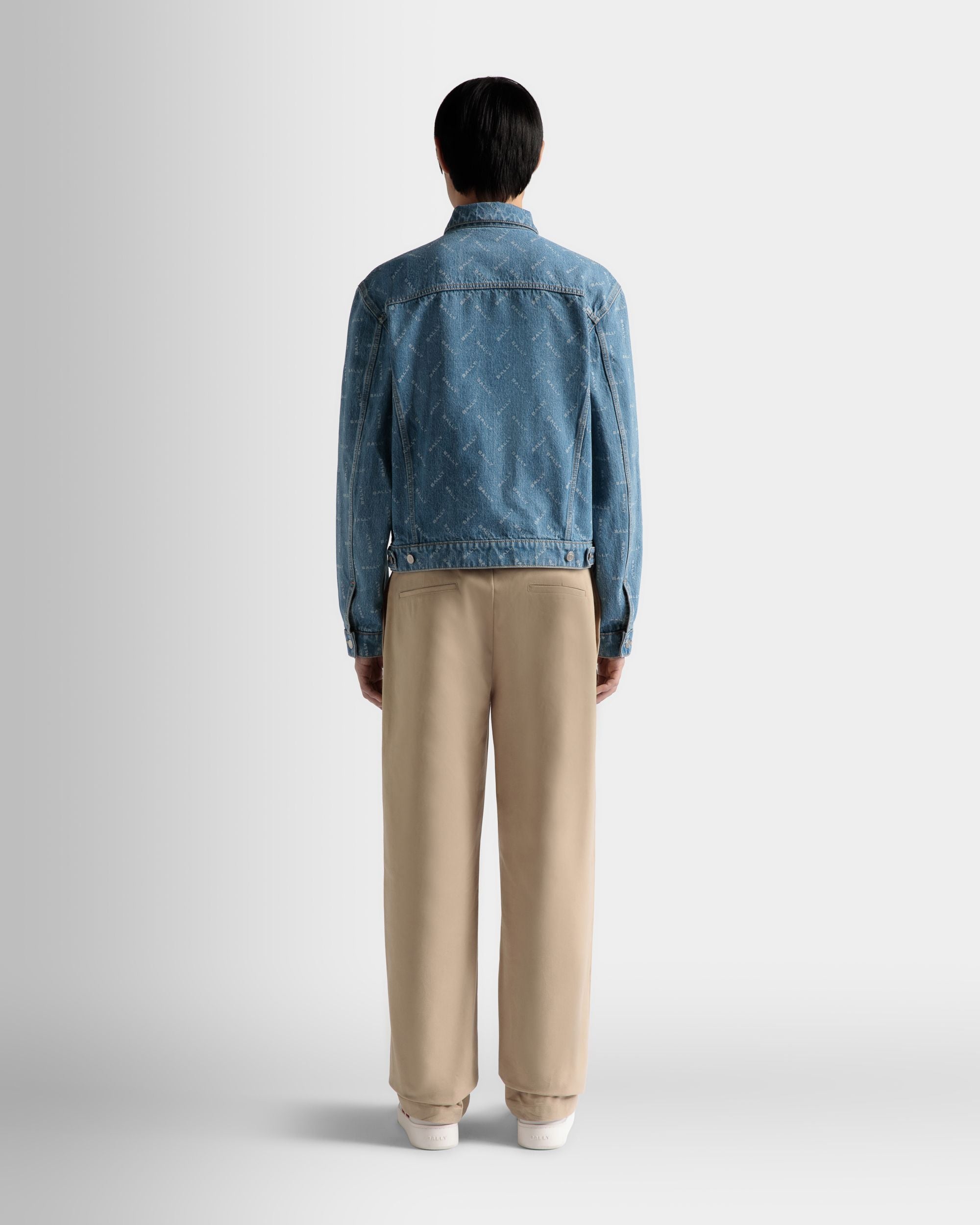 Veste En Jean En Coton Bleu Clair - Homme - Bally - 06