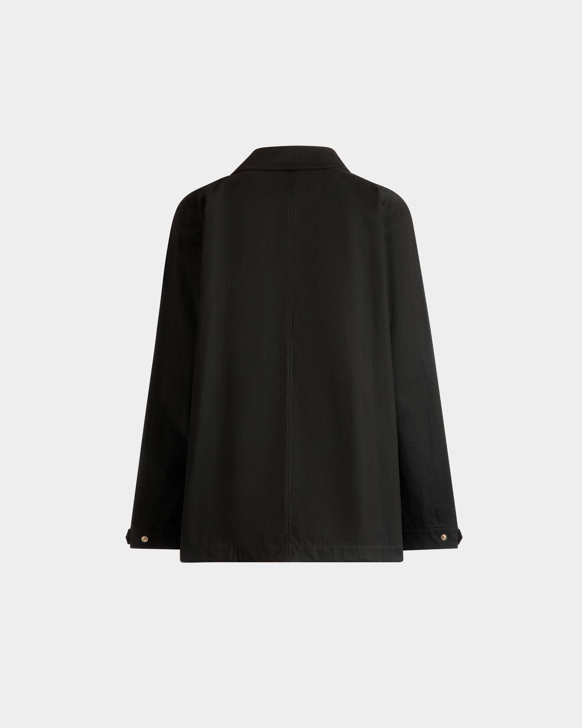 Parka En Nylon Noir - Homme - Bally - 03
