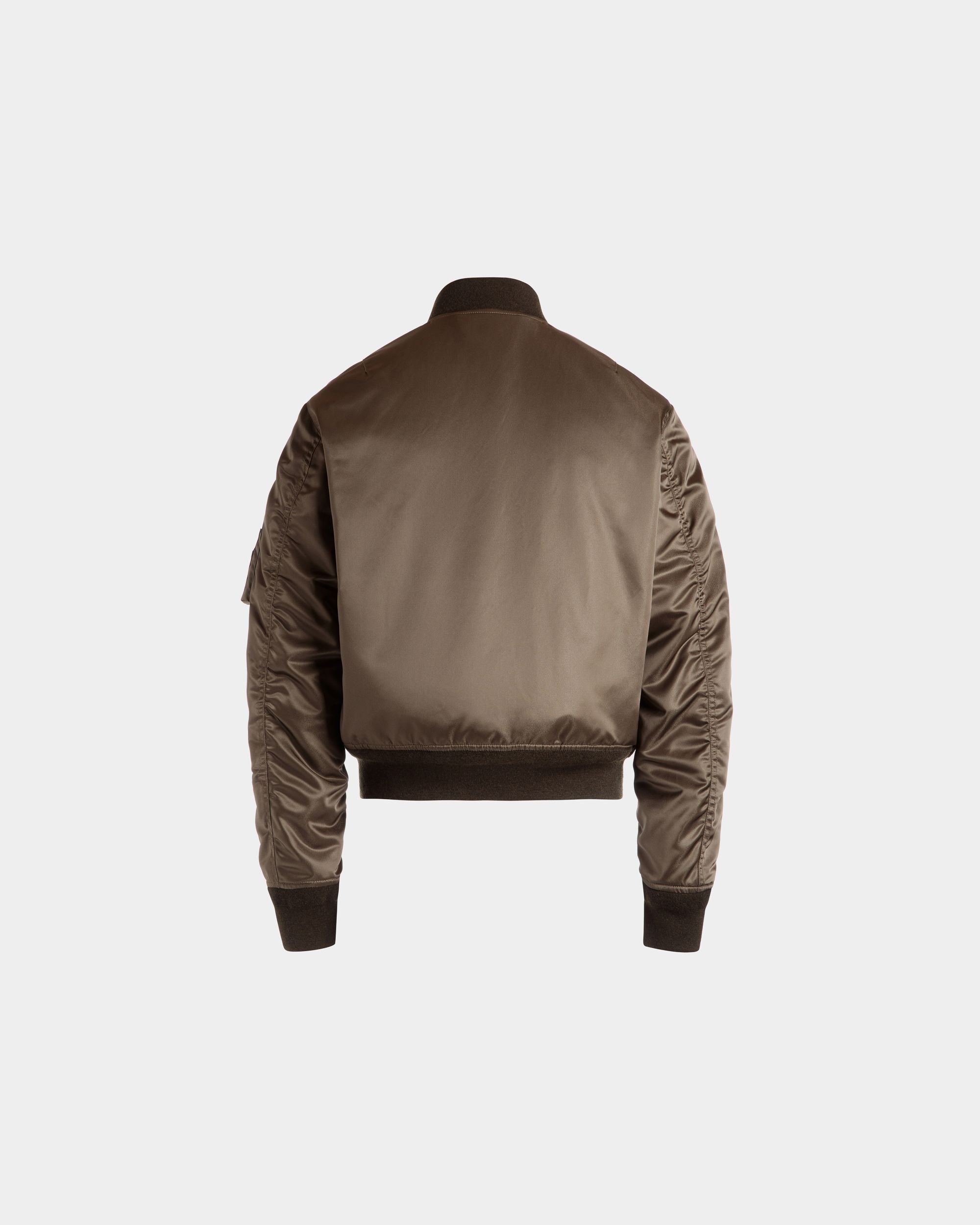 Bomberjacke Aus Nylon In Military Green Aus Der Adrien Brody Travel-Kollektion - Herren - Bally - 09