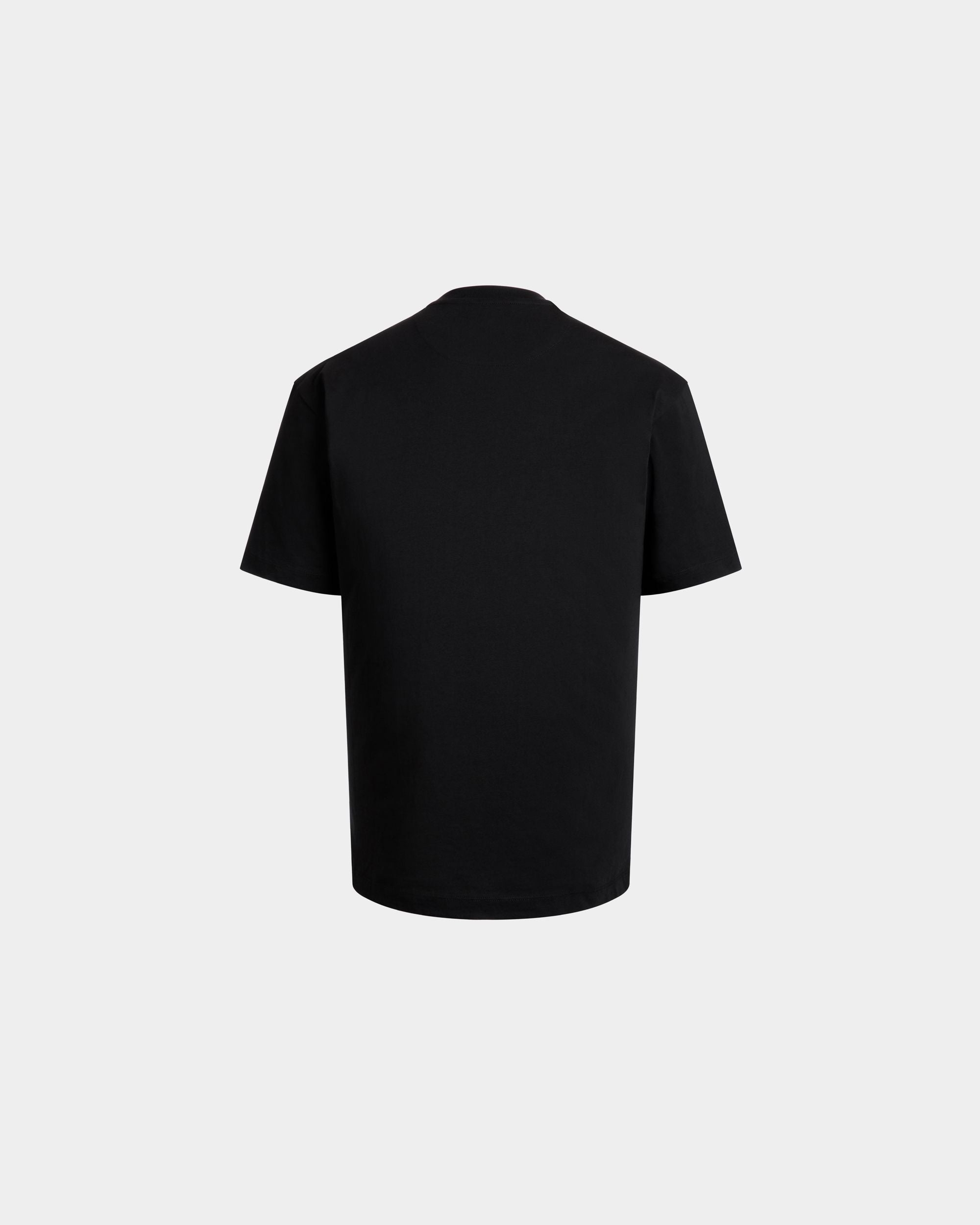 T-Shirt In Black Cotton - Herren - Bally - 03