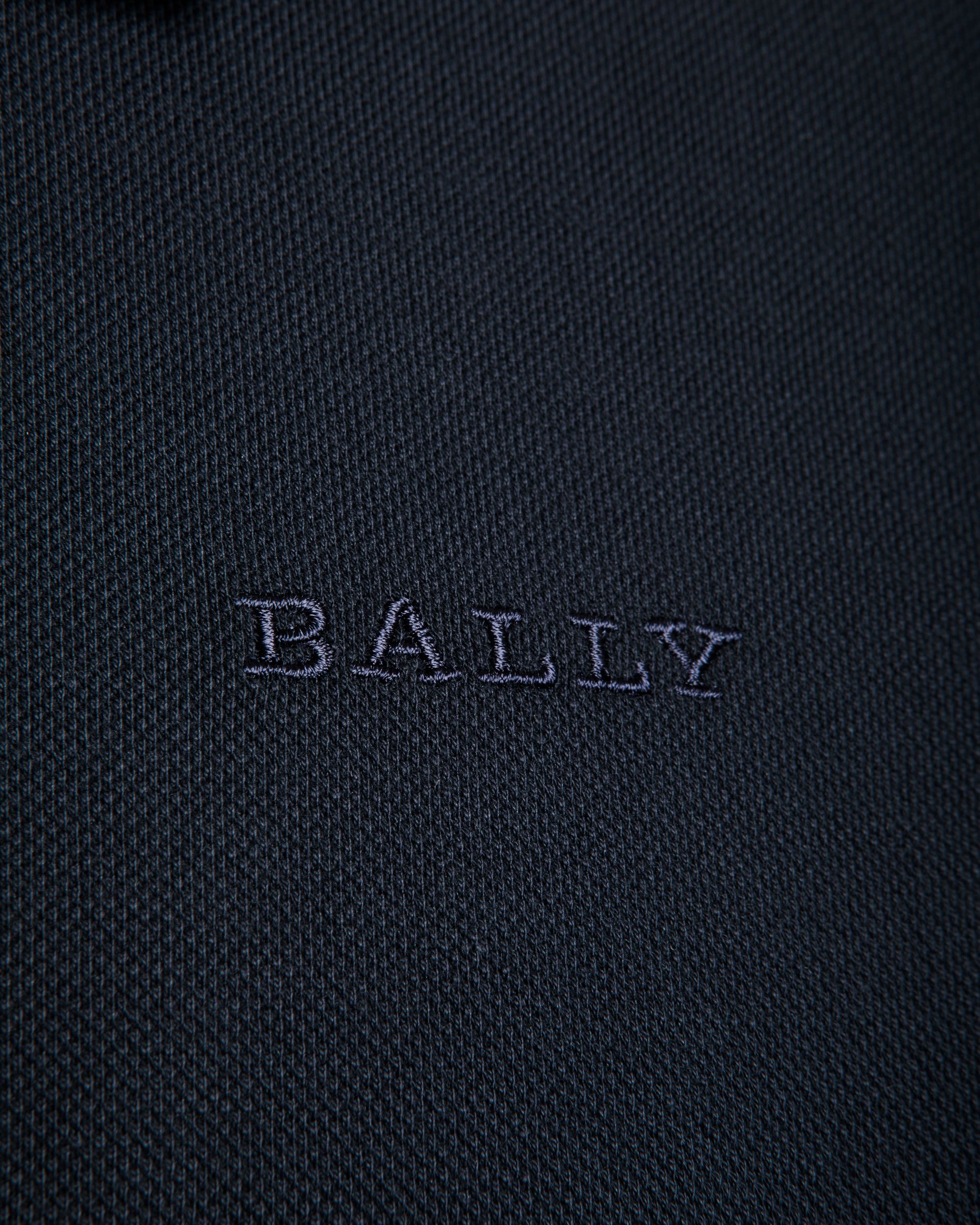 Polo In Cotone Piqué Blu - Uomo - Bally - 02