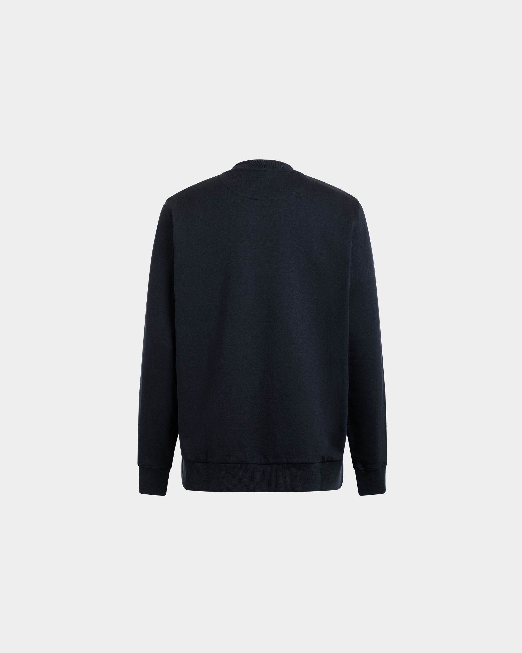 Sweatshirt In Blue Mix Cotton - Herren - Bally - 03