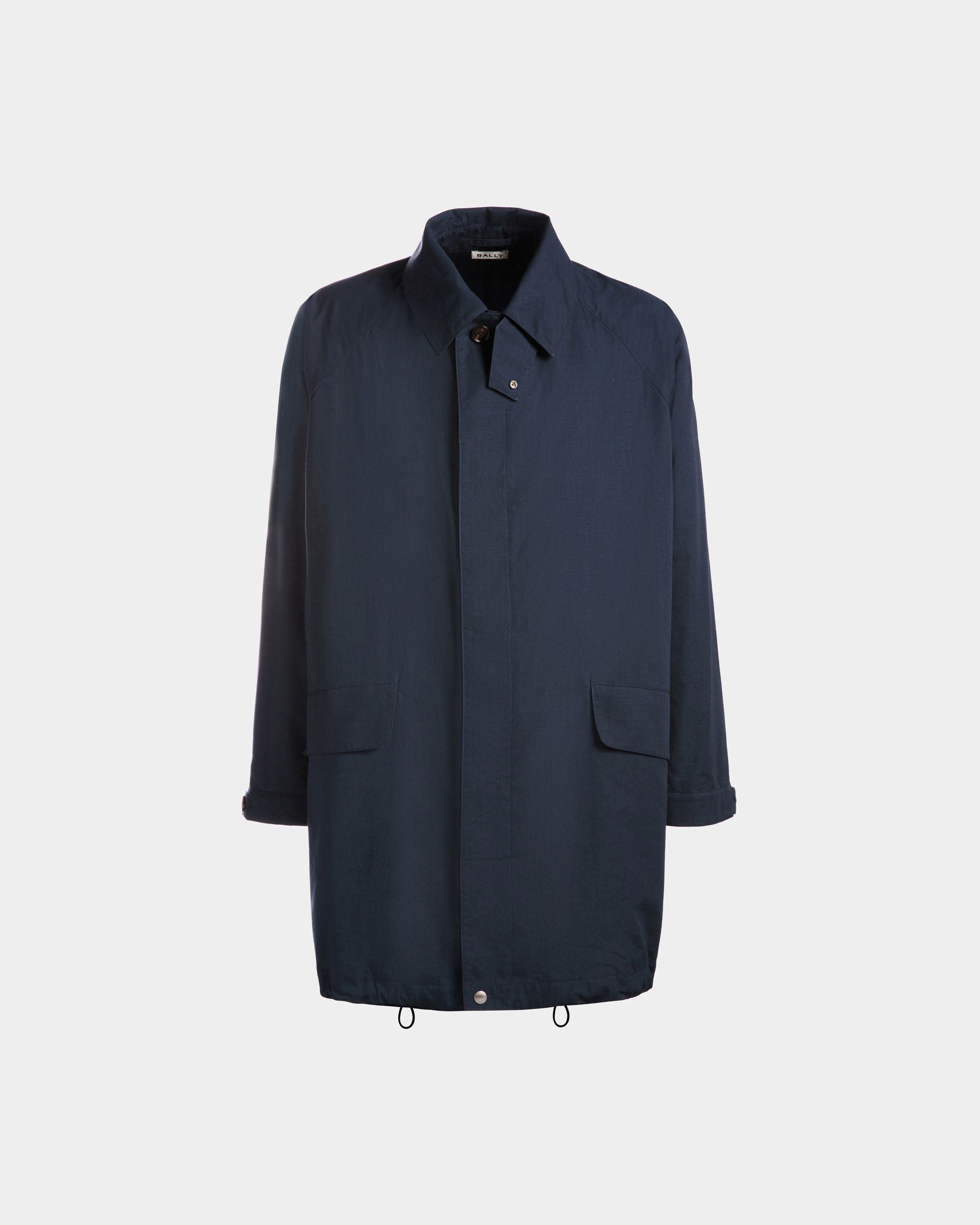 Manteau En Nylon Navy Blue - Homme - Bally - 01