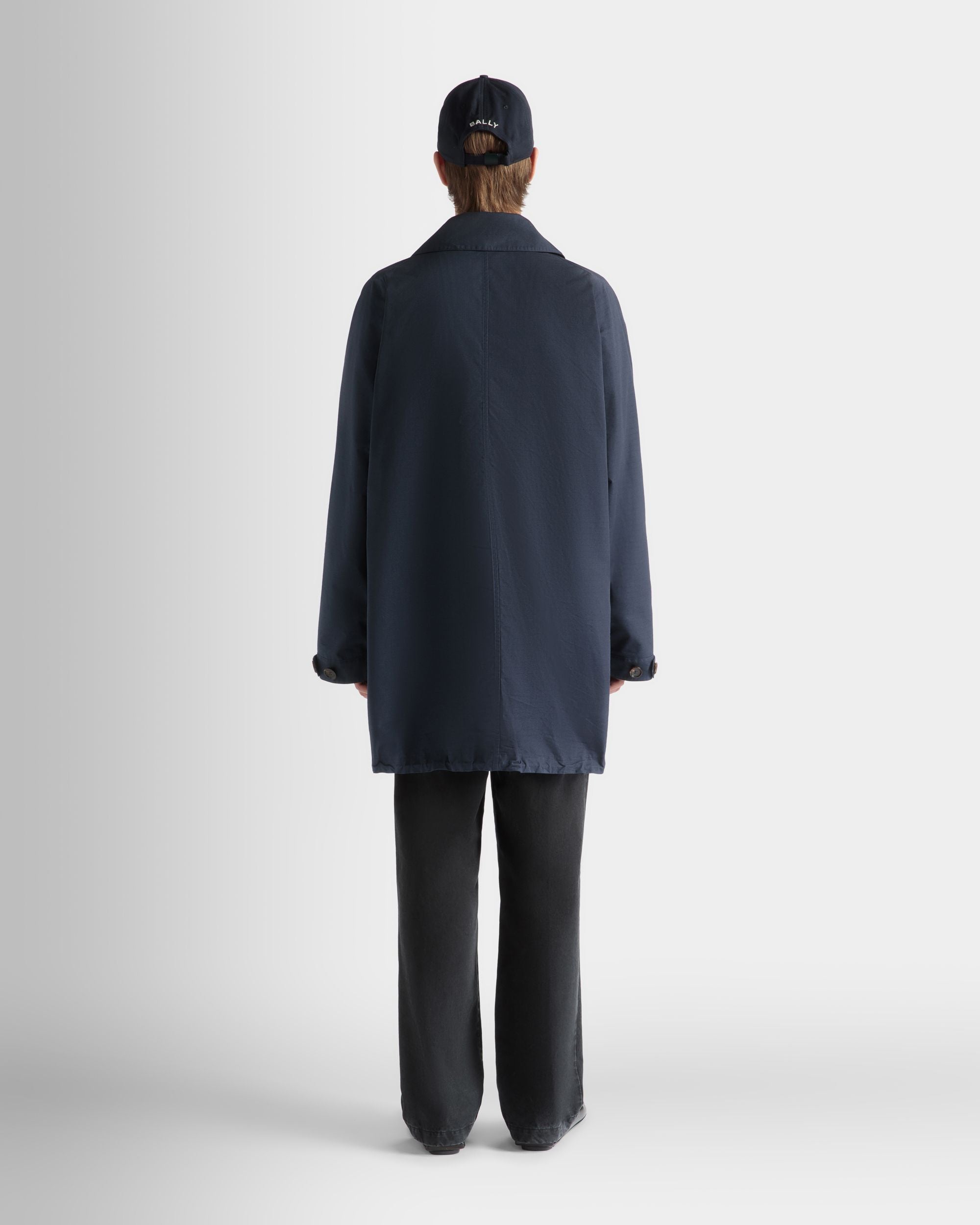 Manteau En Nylon Navy Blue - Homme - Bally - 06