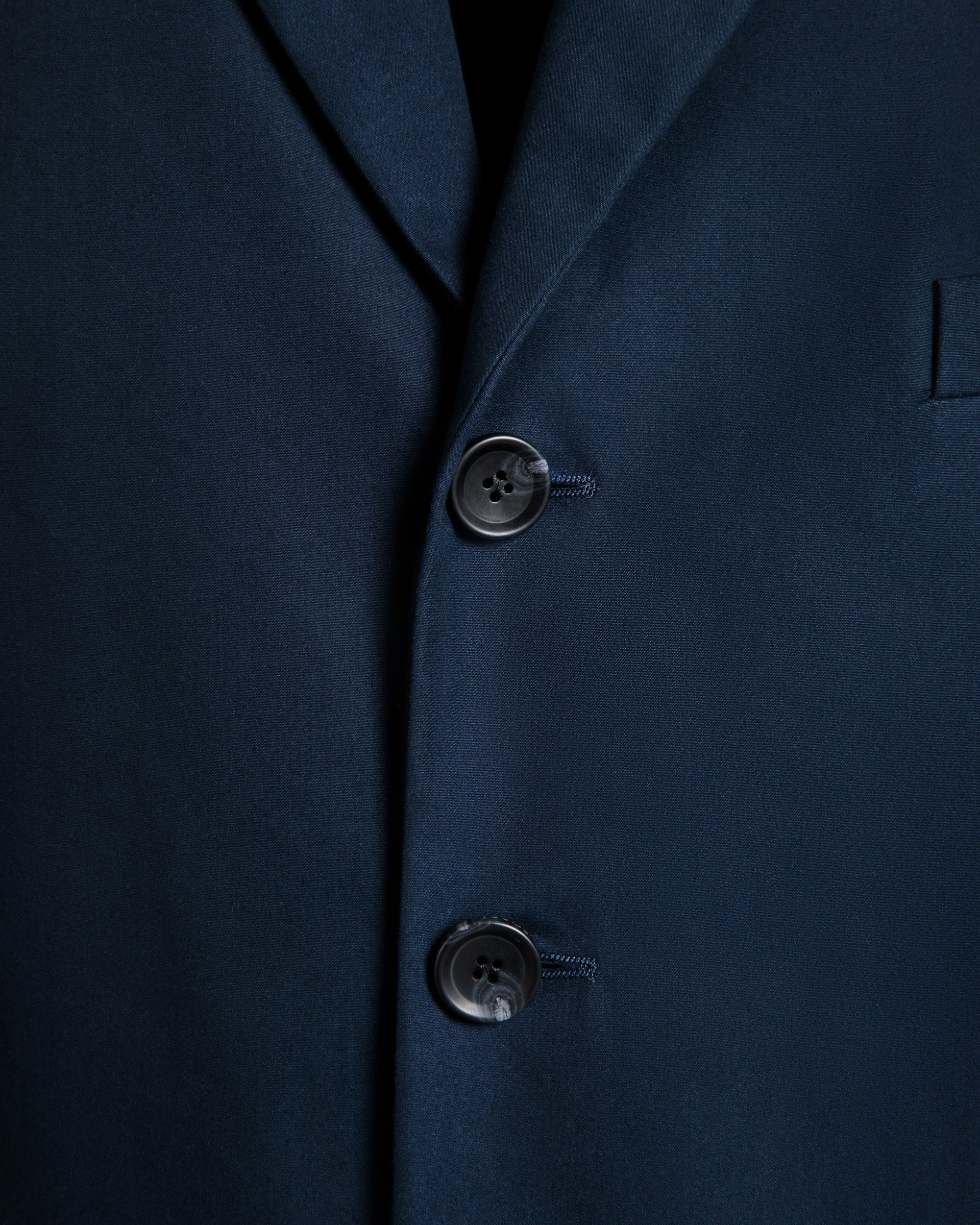 Blazer En Coton Mélangé Navy Blue - Homme - Bally - 04