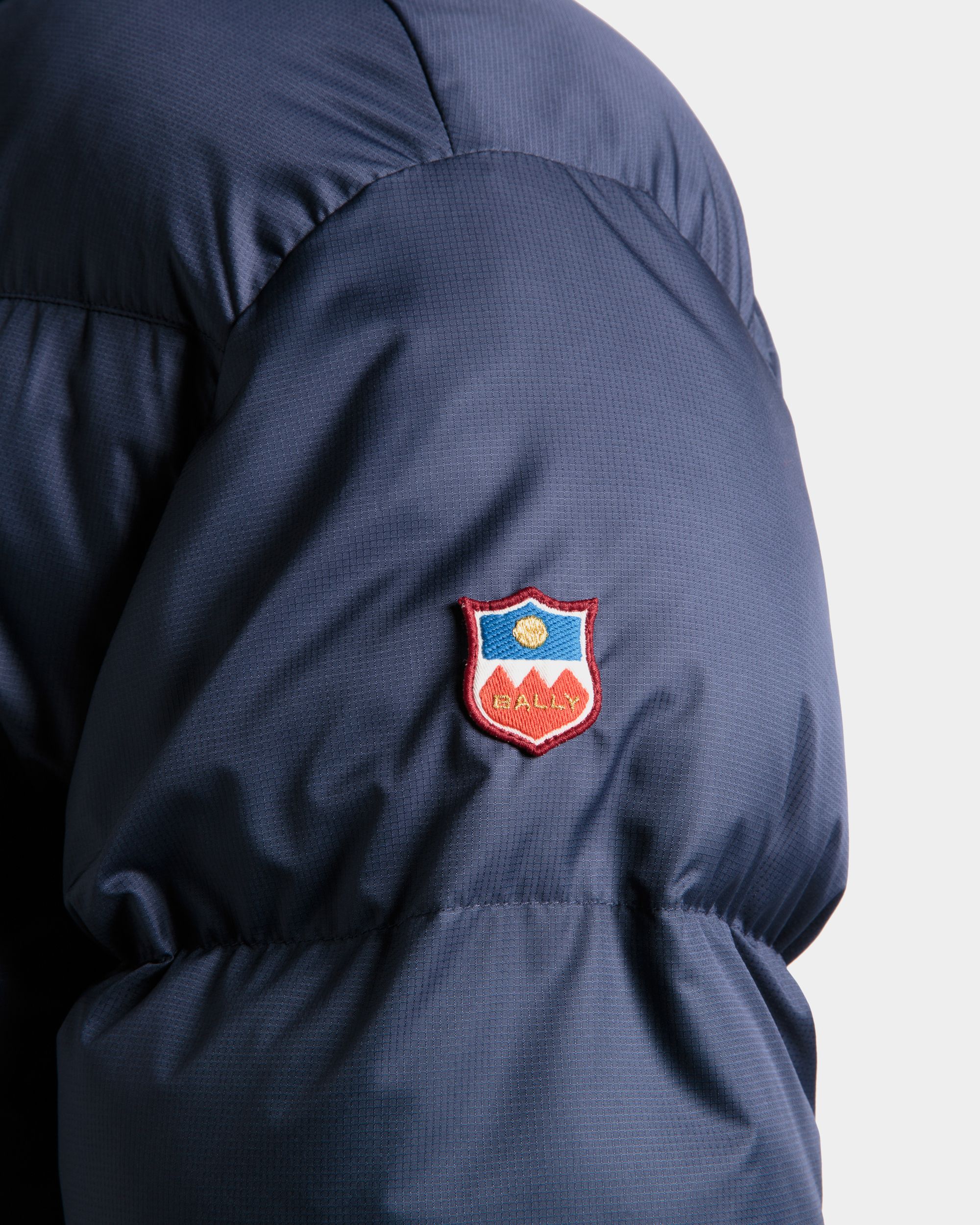 Steppjacke Aus Nylon In Navy Blue - Herren - Bally - 05