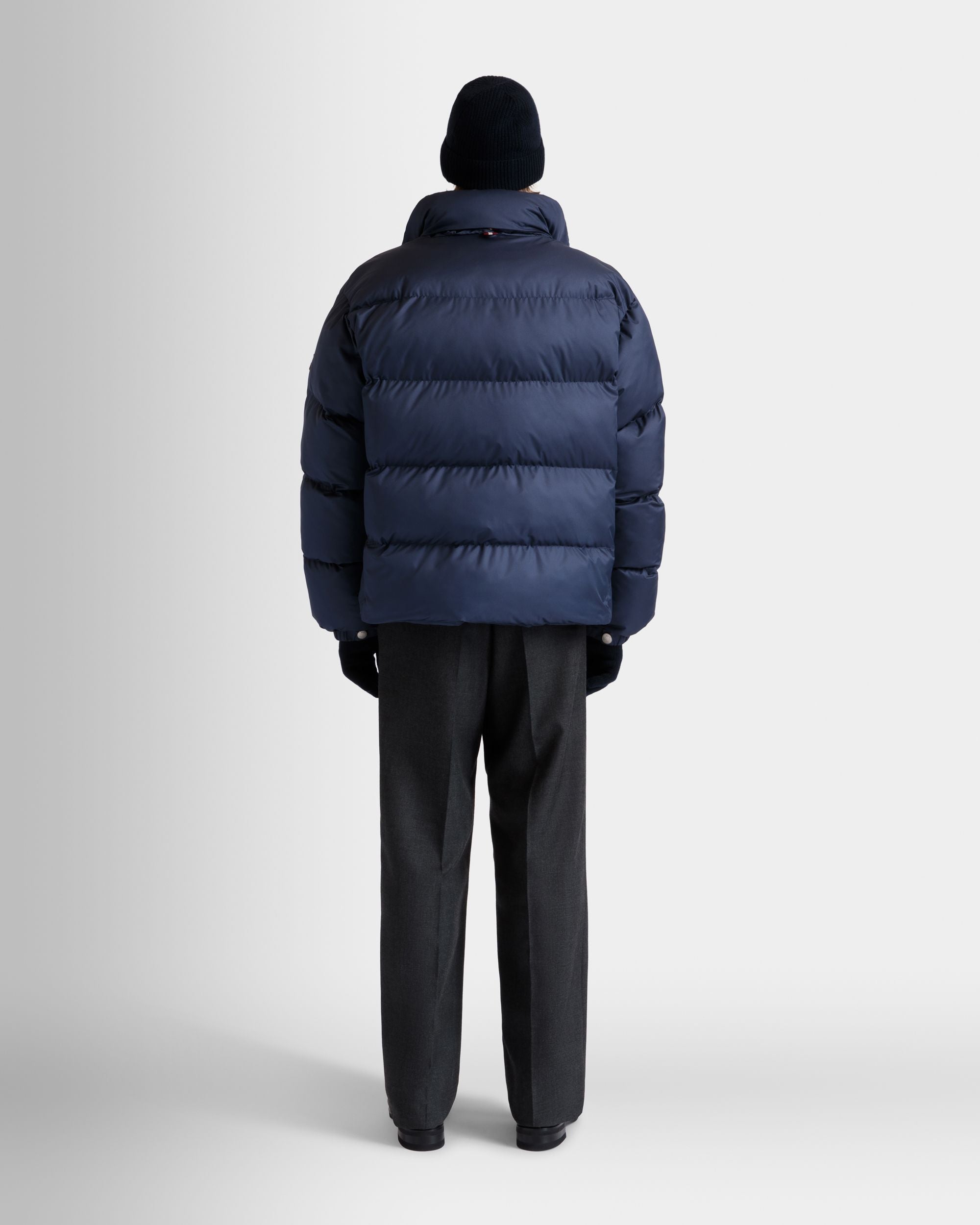 Steppjacke Aus Nylon In Navy Blue - Herren - Bally - 07