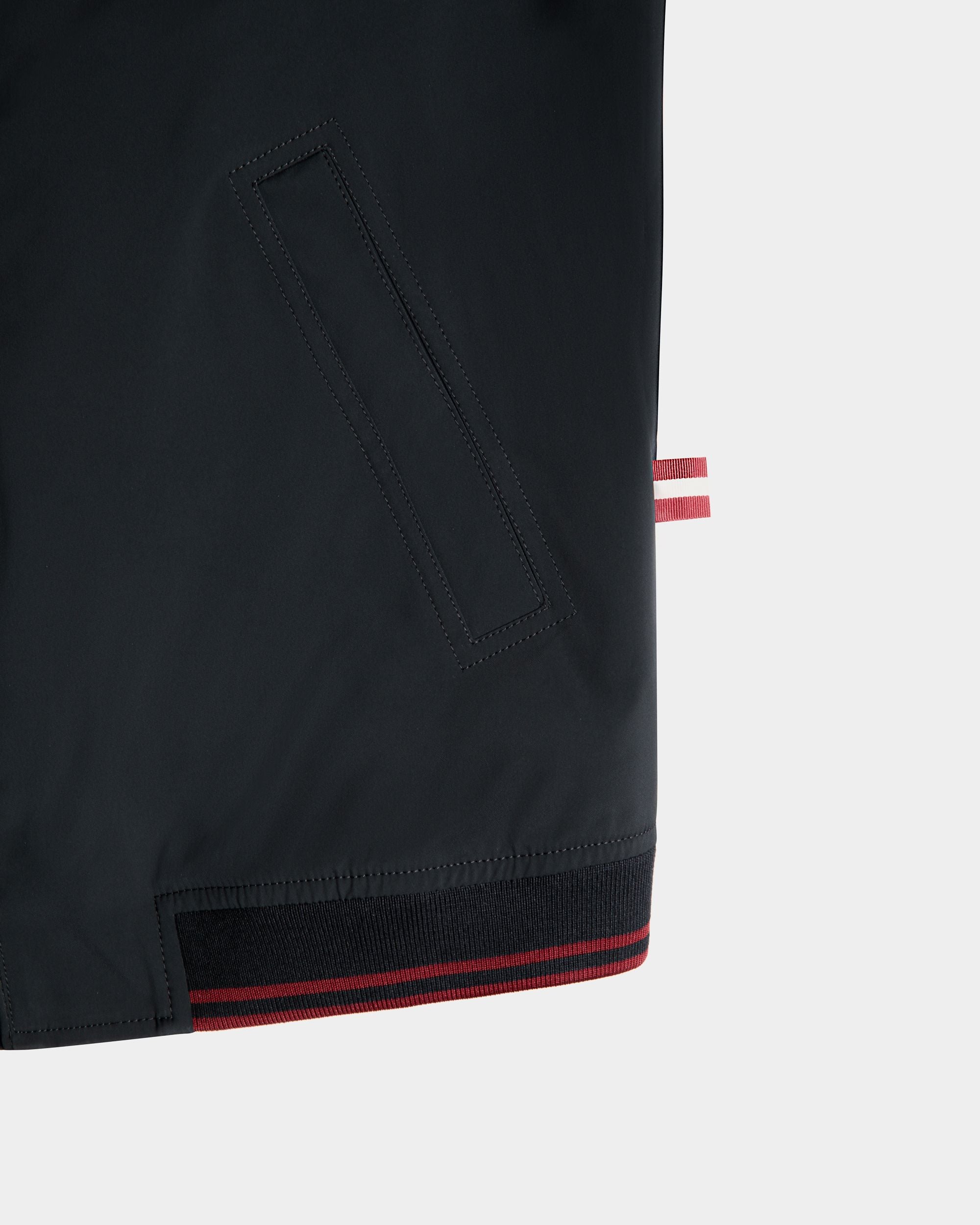 Blouson In Navy Blue Nylon - Men's - Bally - 02