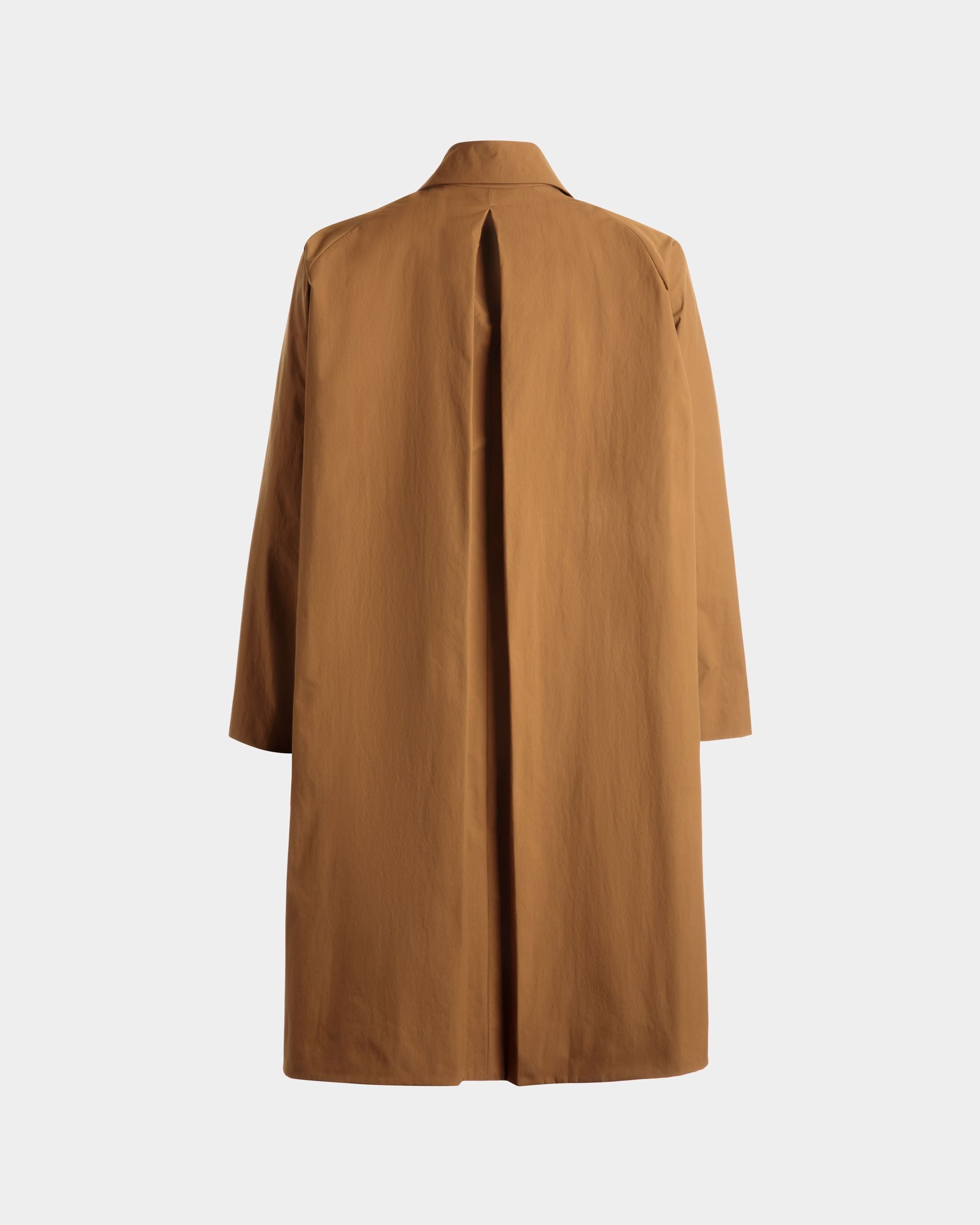 Trench Coat In Brown Nylon - Men's - Bally - 07