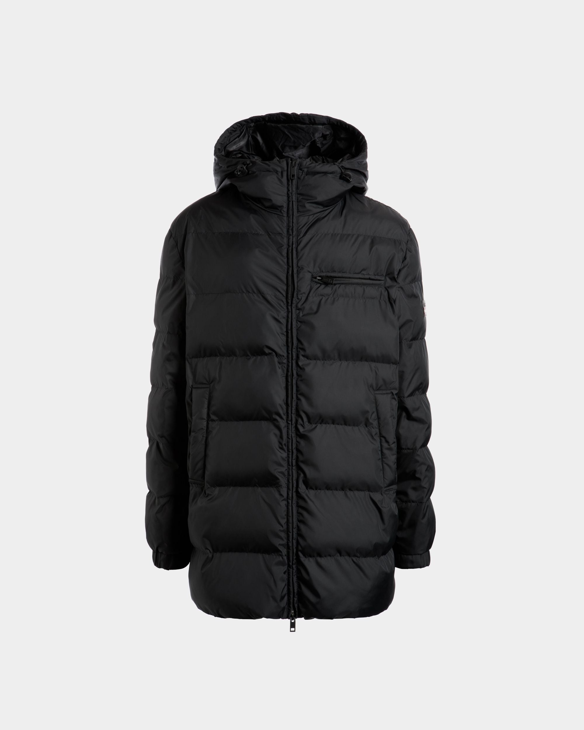 Jacket In Black Polyamide - Men's - Bally - 01