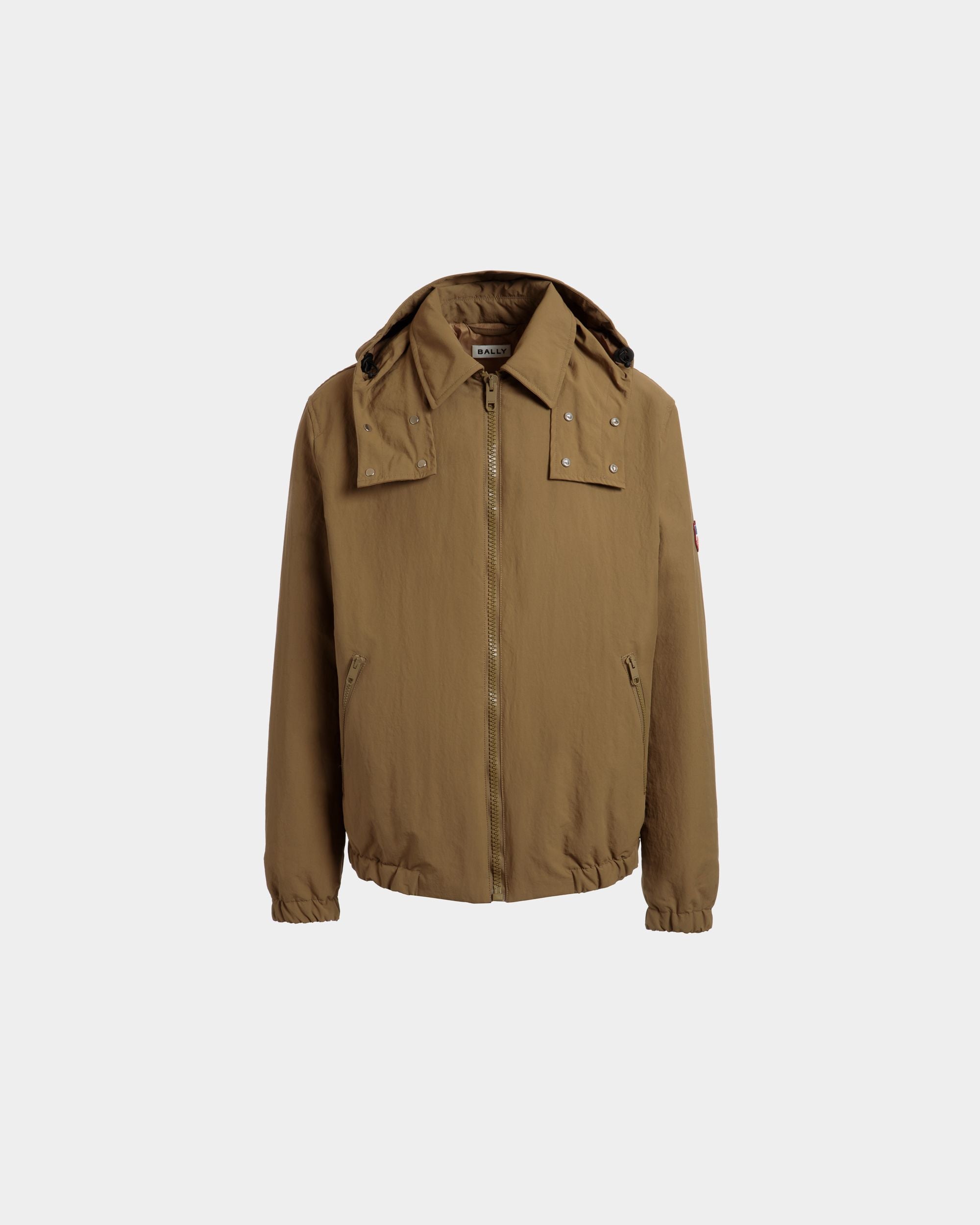 Giacca-Camicia In Nylon Color Cammello - Uomo - Bally - 01